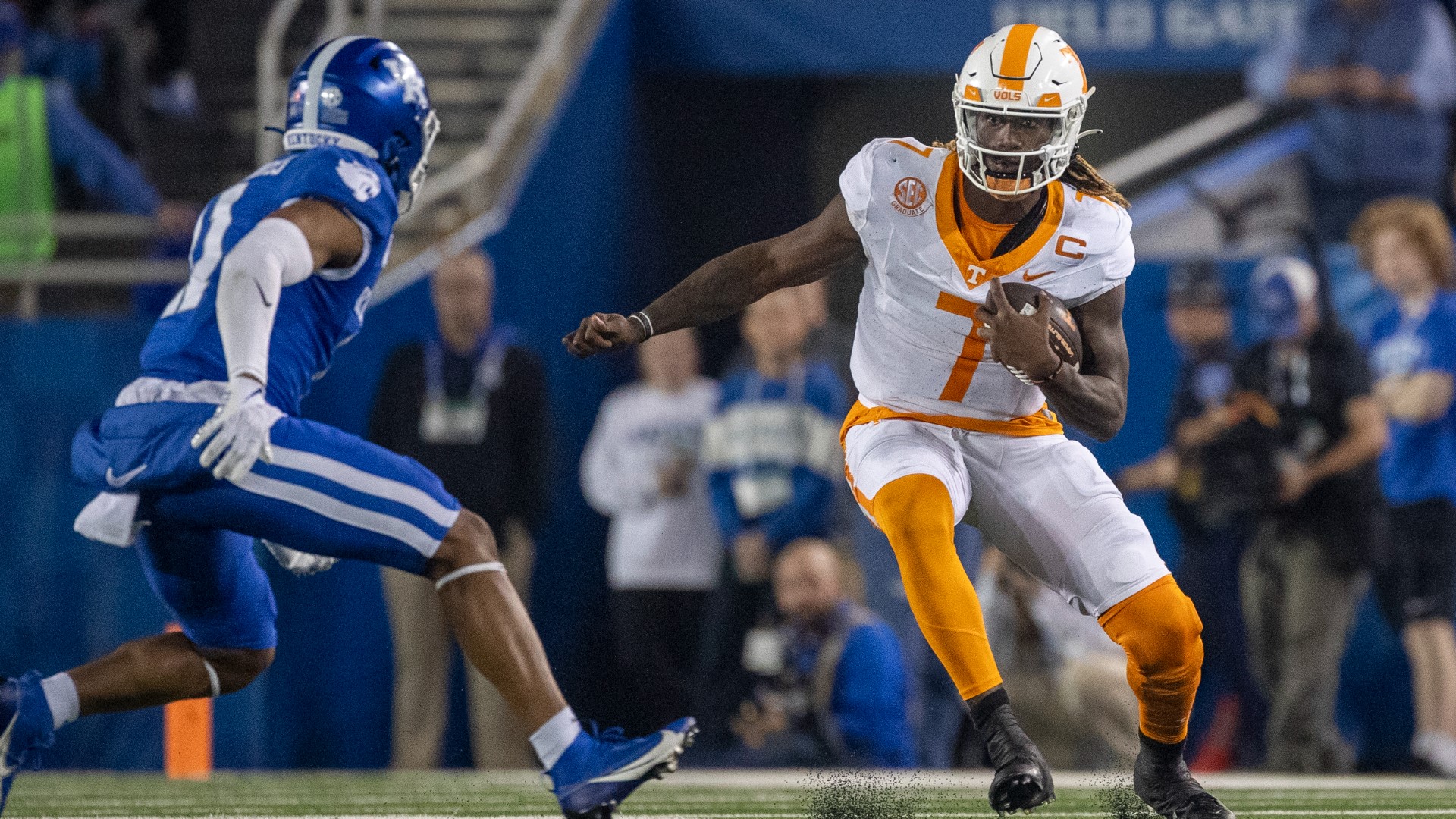 No. 21 Tennessee Beats Kentucky In A 33-27 Victory | Wbir.com