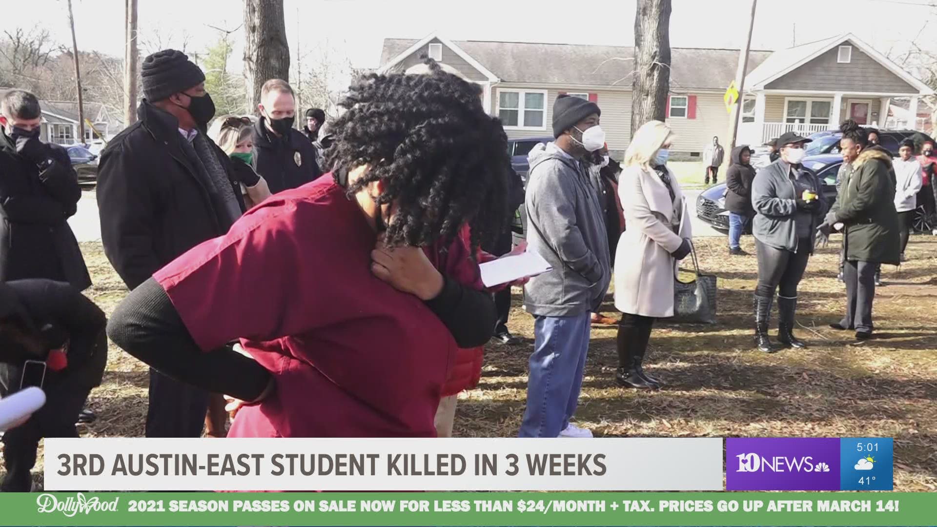 East Knoxville leaders are demanding change in the wake of another deadly shooting. Three students were killed in three weeks in separate incidents.