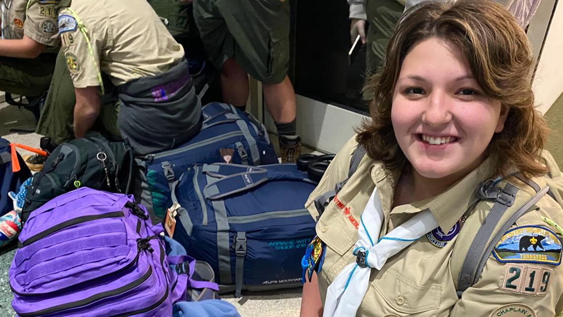 Arrianne Witt, 17, transformed a once-empty prayer room at Sacred Ground Hospice House as part of her Eagle Scout project.