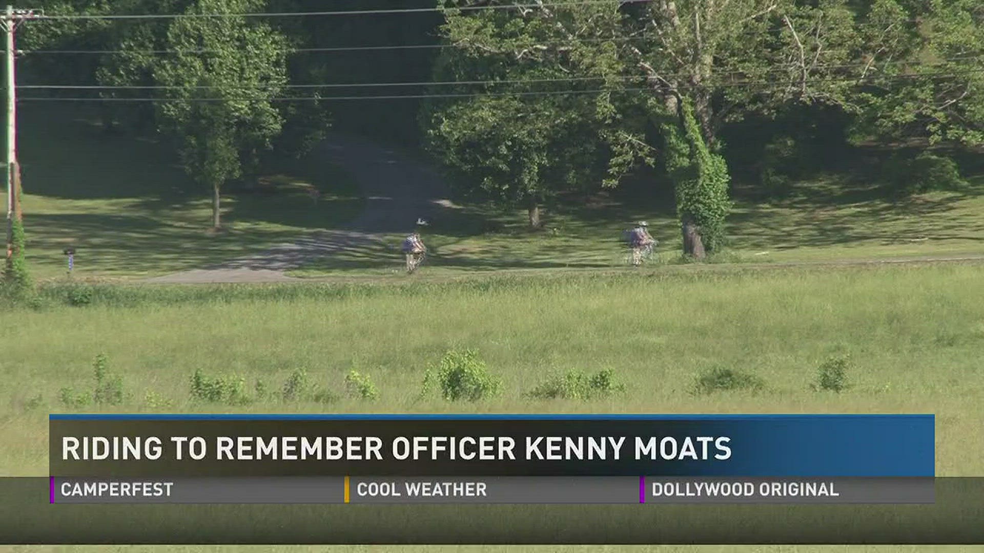 A group of police officers from East Tennessee will go on a 300-plus mile bike ride to honor fallen officer Kenny Moats.