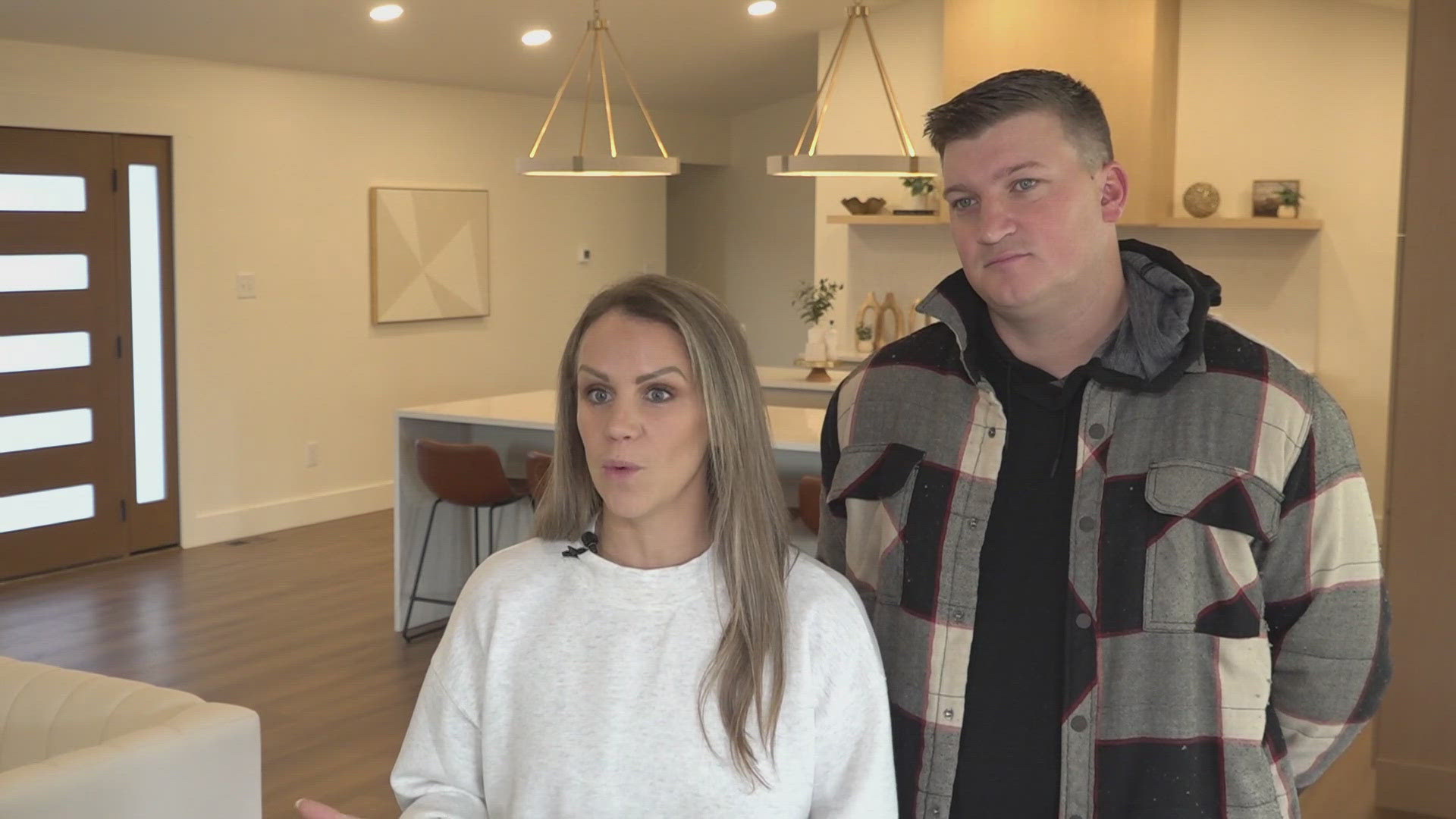Tyler and Sarah Marrow were determined to honor the house's history while making a welcoming space for new memories. 