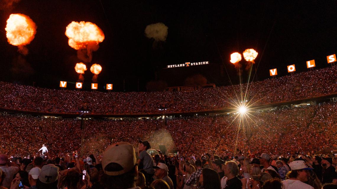 UTPD: 44 fans ejected and 15 arrested during Morgan Wallen concerts at Neyland Stadium