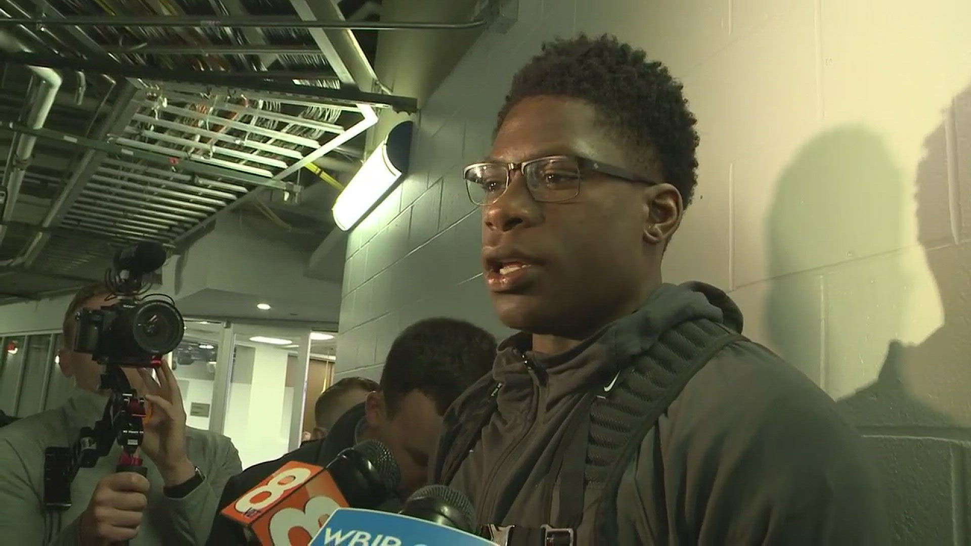 Admiral Schofield reacts to first NCAA trip