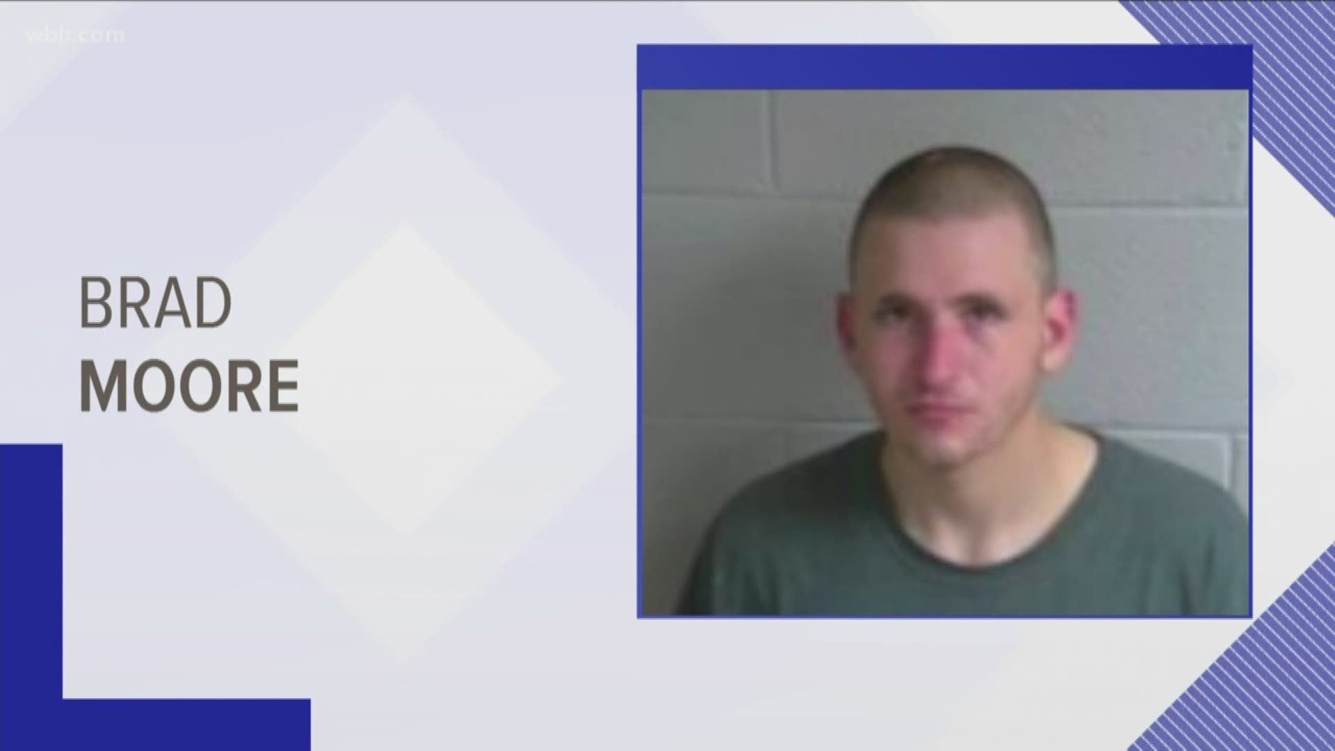 Investigators said Brad Allen James Moore, 24, was wanted for attempted first-degree murder.