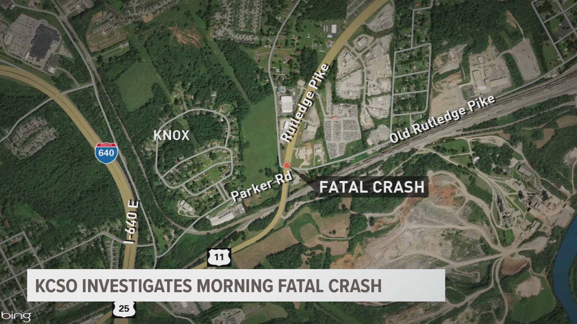 The Knox County Sheriff's Office is investigating a car crash that killed one man Saturday morning.