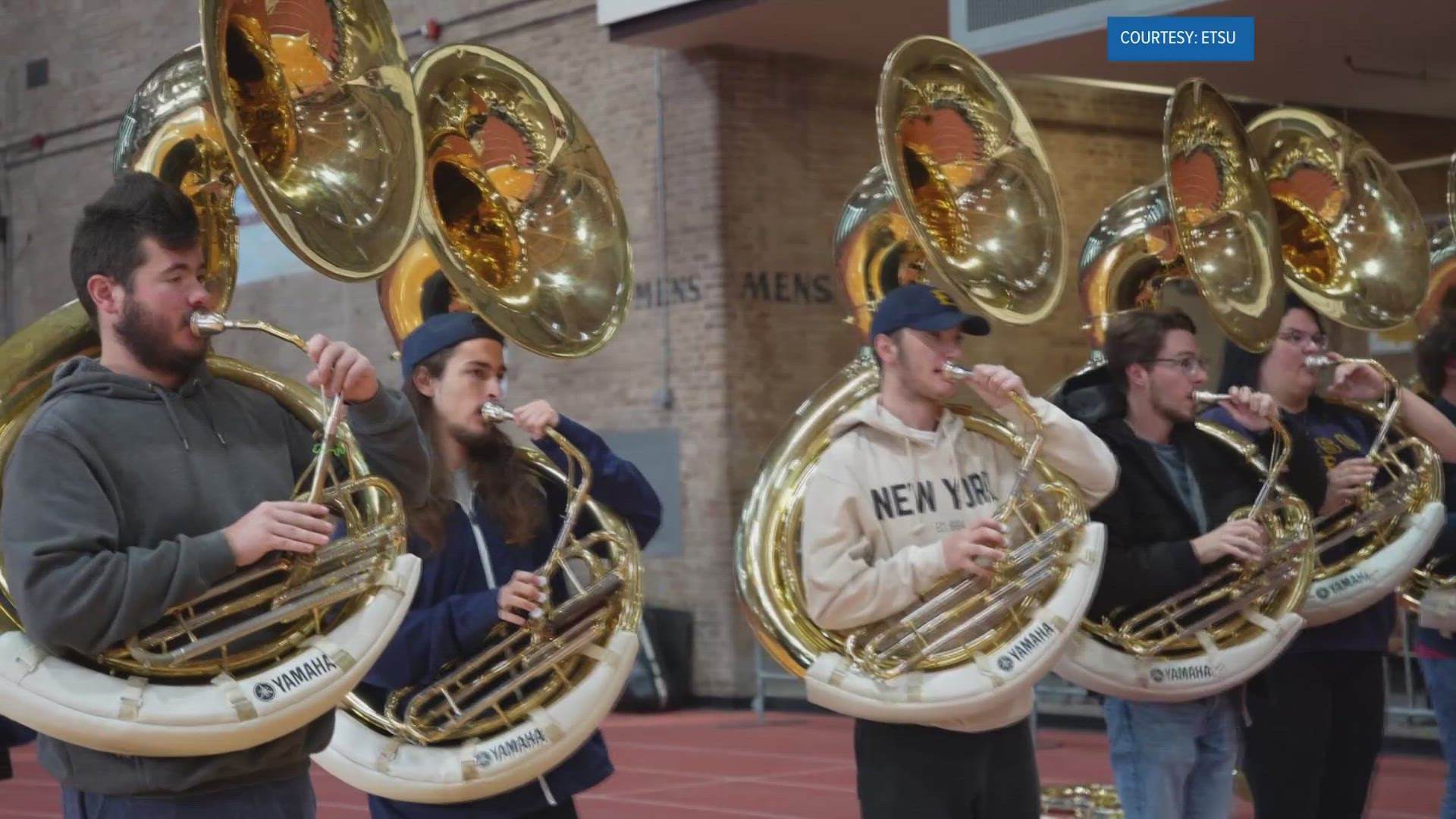 East Tennessee State University marching band to play at Macy's Thanksgiving Day Parade.