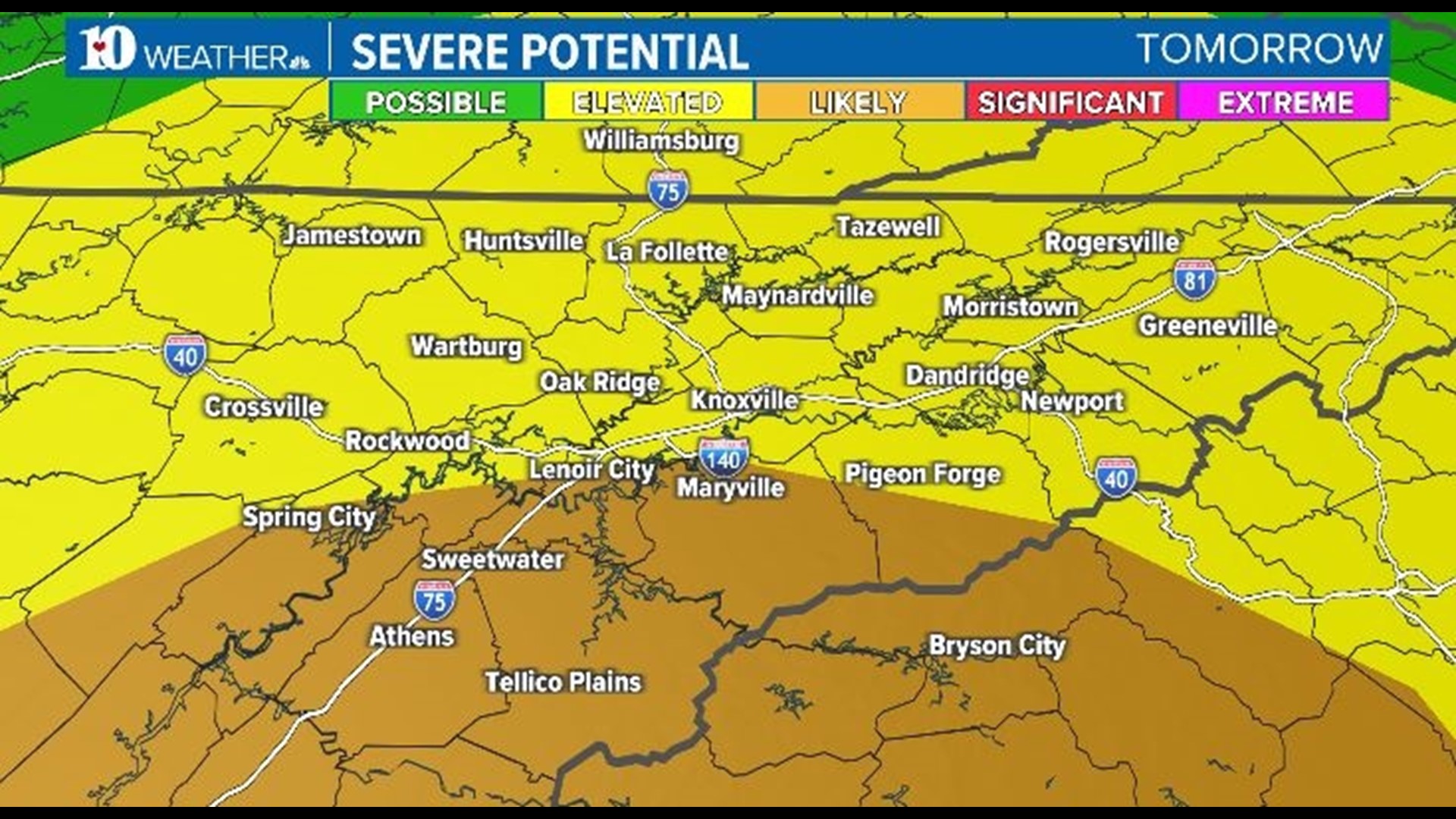 East Tennessee Weather on WBIR in Knoxville