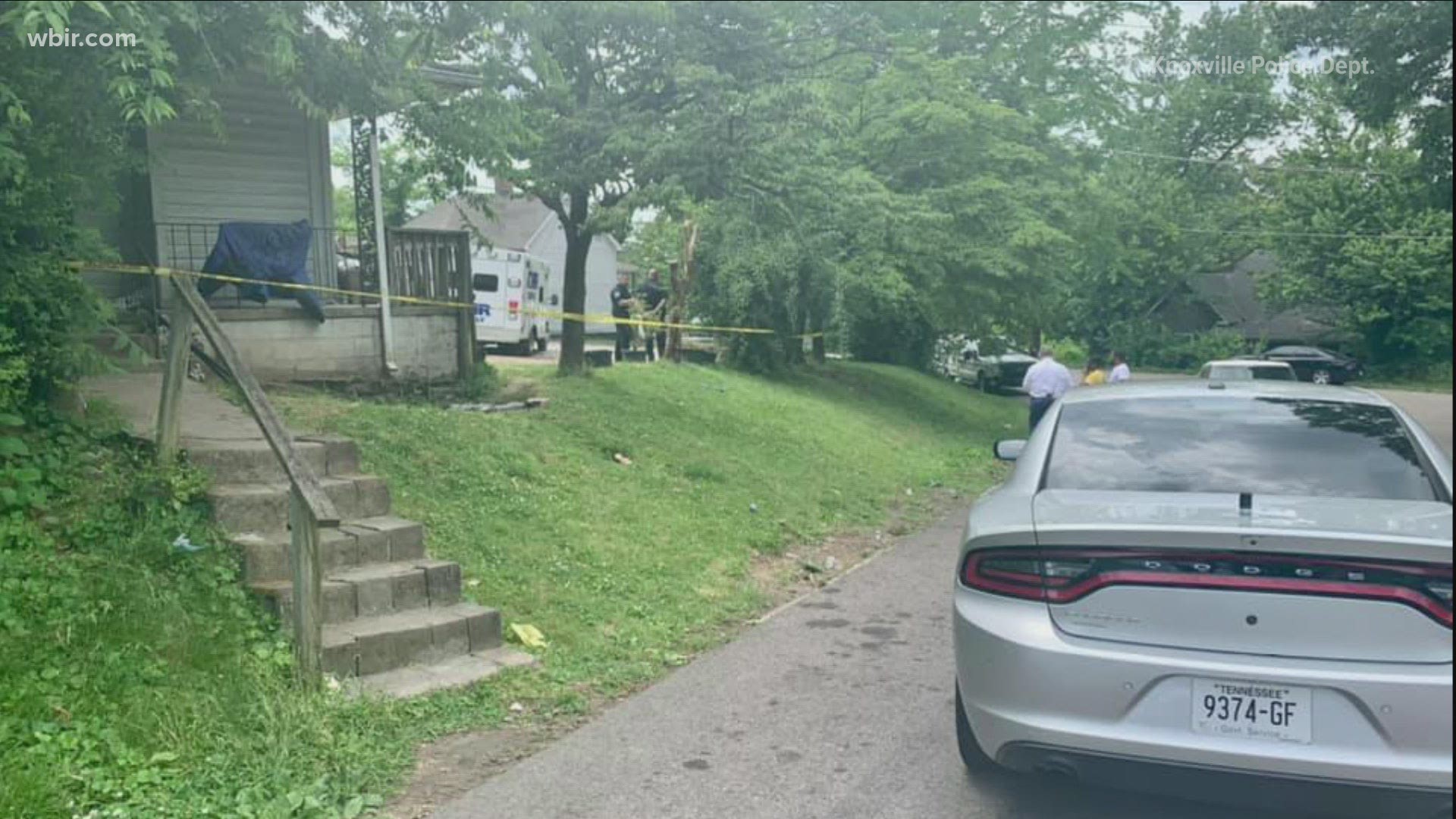 The man shot and killed Tuesday afternoon in a North Knoxville home had demanded money from occupants while carrying a gun, the Knoxville Police Department said.