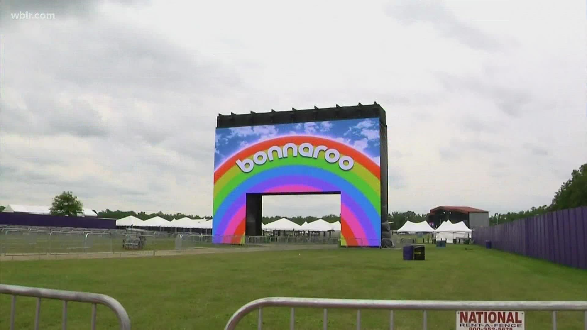 Organizers announced Tuesday afternoon they had to cancel Bonnaroo Music and Arts Festival due to flooding across the festival grounds.