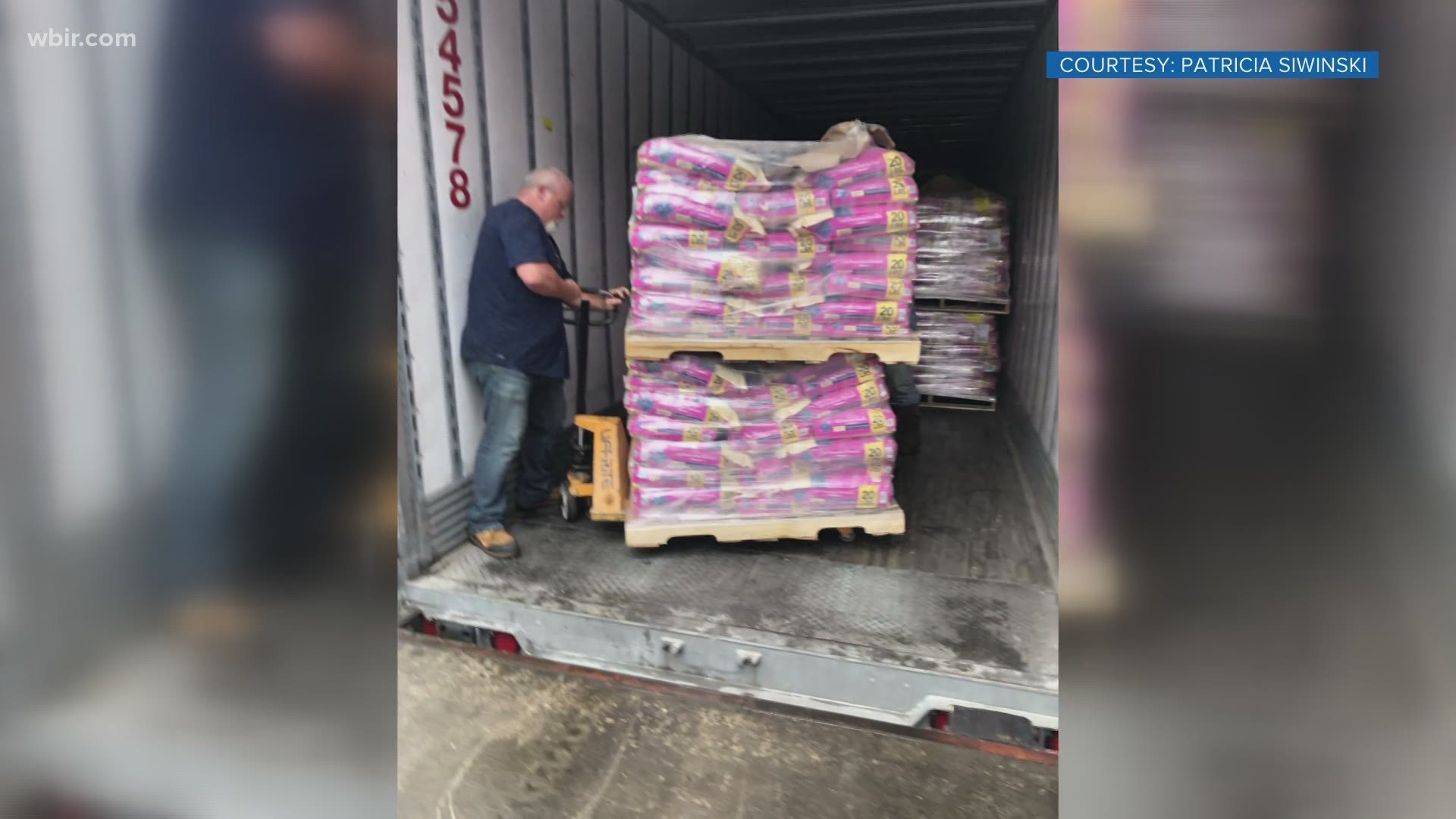 The Campbell County Animal Shelter needed a tractor-trailer for a massive donation on Wednesday.