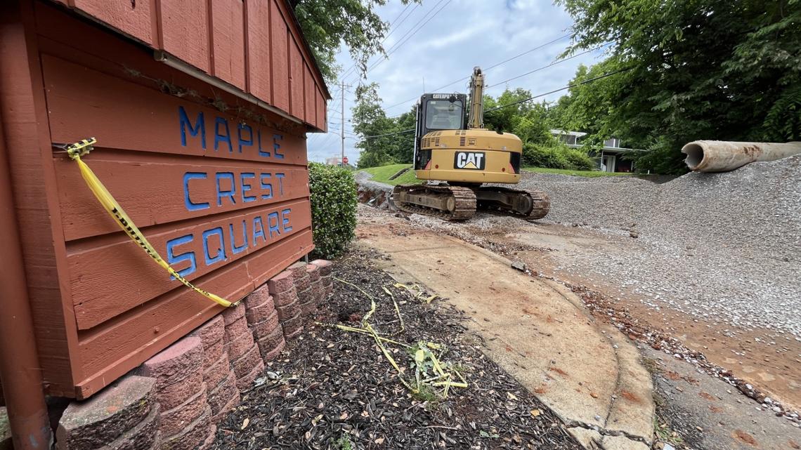 Jefferson City crews work to fix reopened sinkhole - Vimarsana News