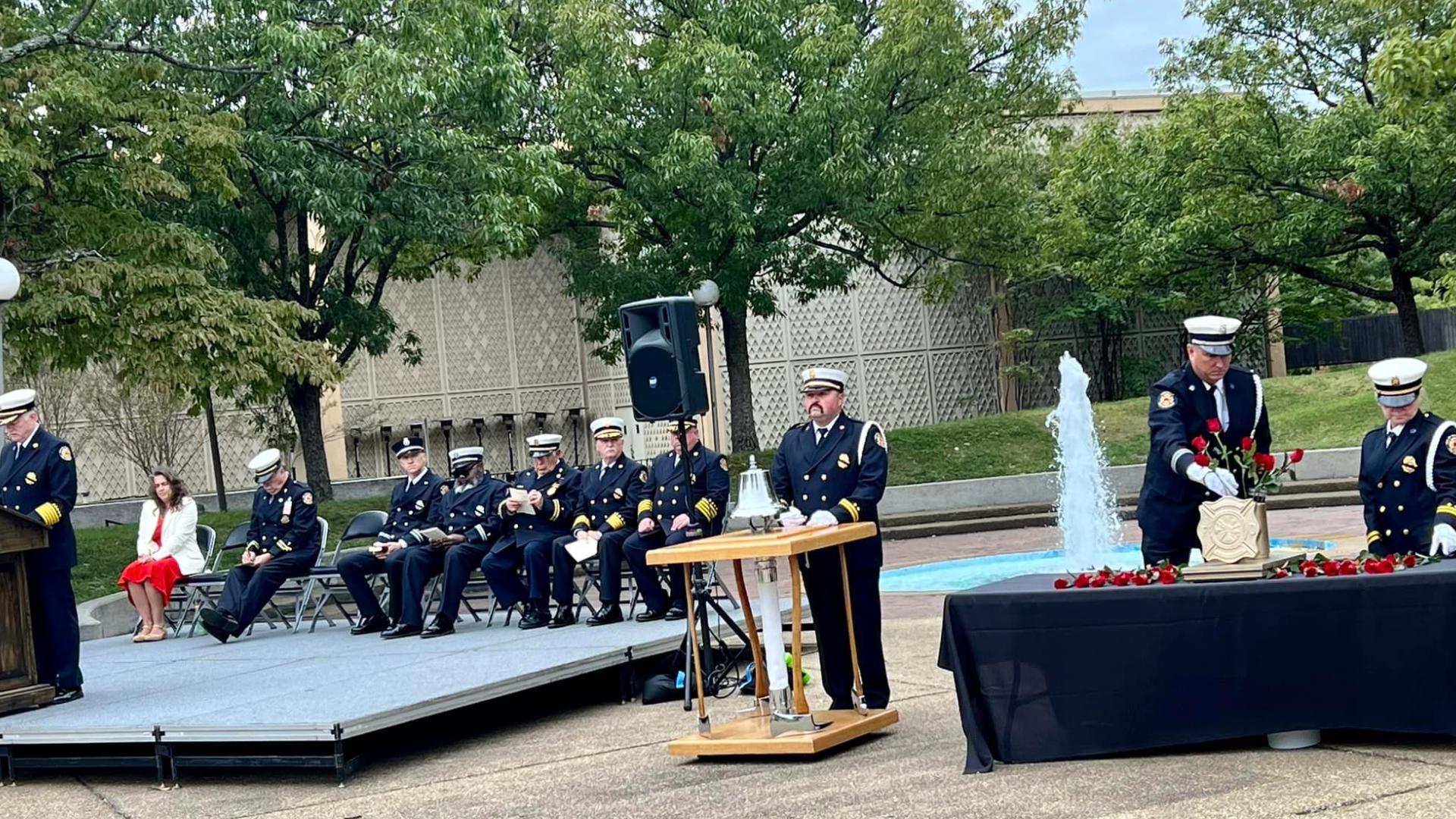 Knoxville Fire Department honors fallen firefighters during memorial