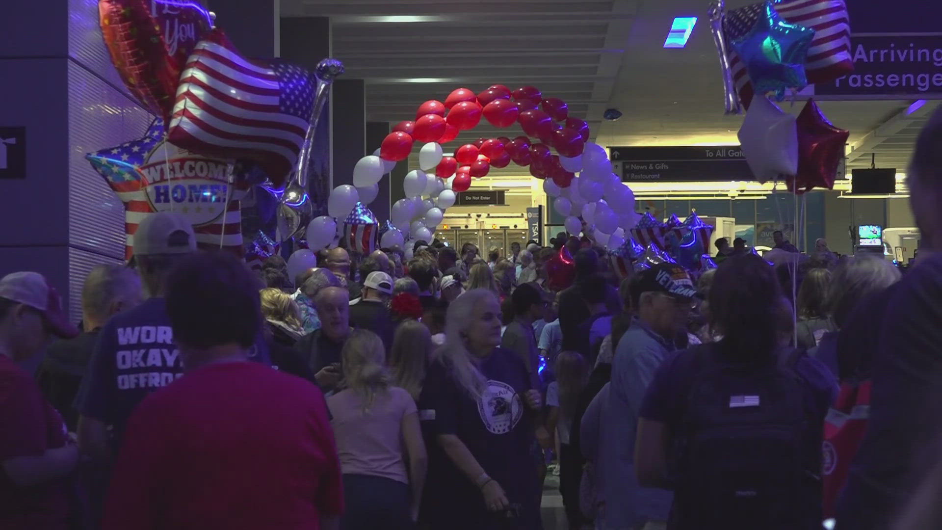 The 35th HonorAir flight left Knoxville at around 9 a.m., bringing women veterans to Washington D.C. to see the memorials built in their honor.