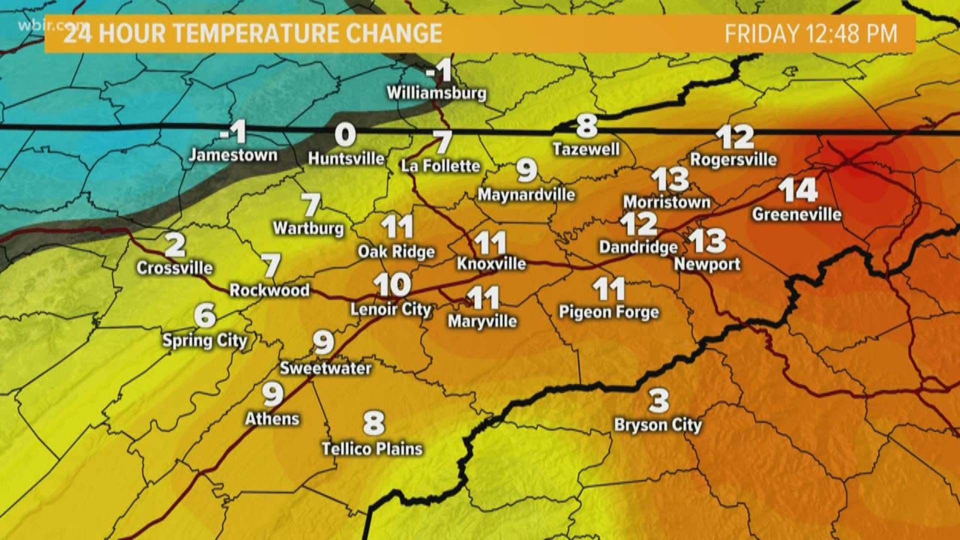 Temperatures are warming up after a cold week.