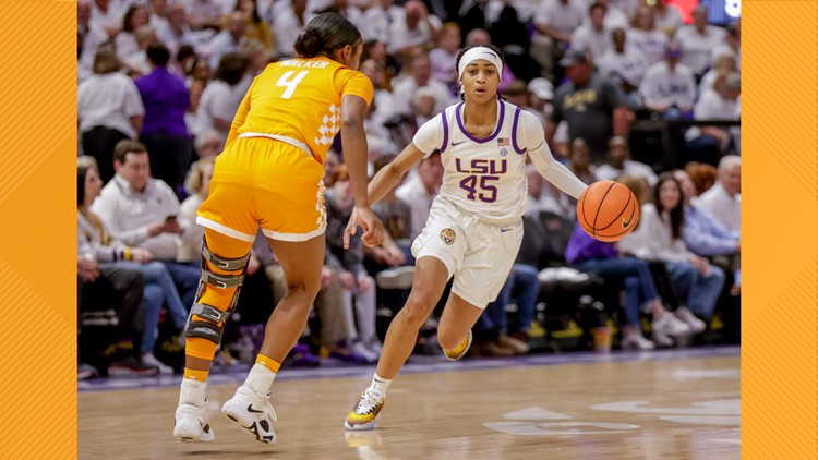 Lady Vols suffer first SEC loss to No. 3 LSU, 76-68