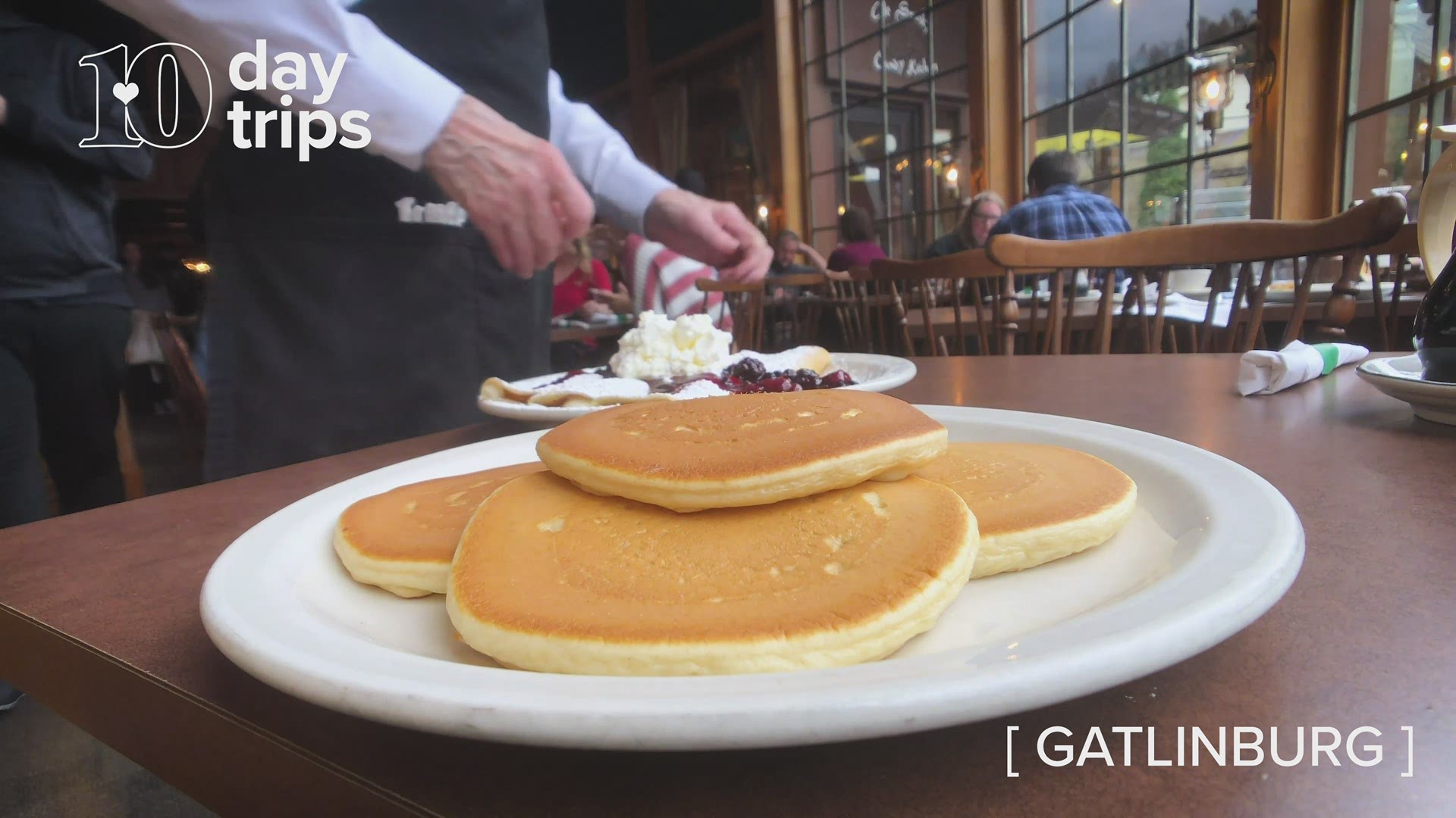 Hit up the first pancake house in Tennessee and try sweet potato pancakes.