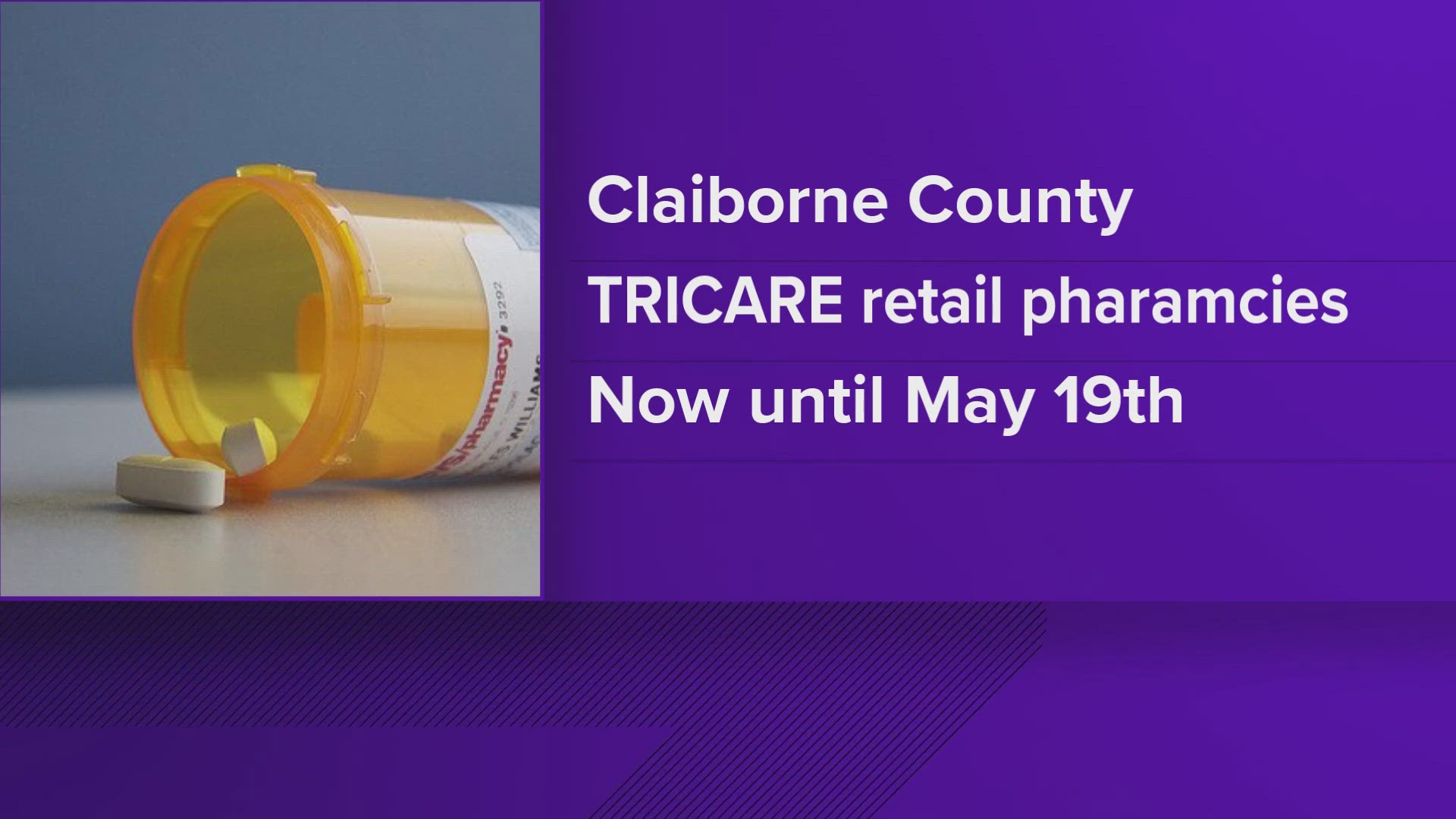 The Defense Health Agency said people with TRICARE benefits can get emergency prescription refills.