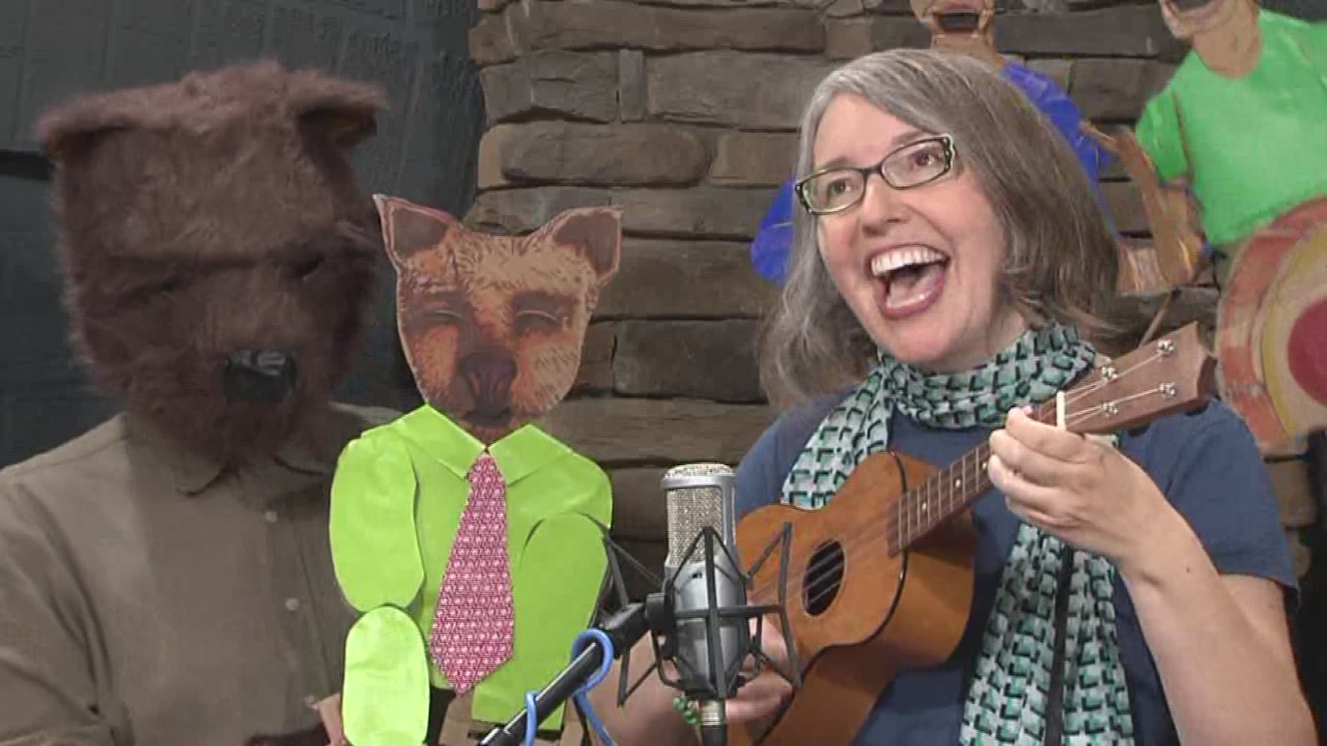 Grammy-Nominated Artist Molly Ledford performs before her show at Kidstuff at the Visitors Center this weekend.
