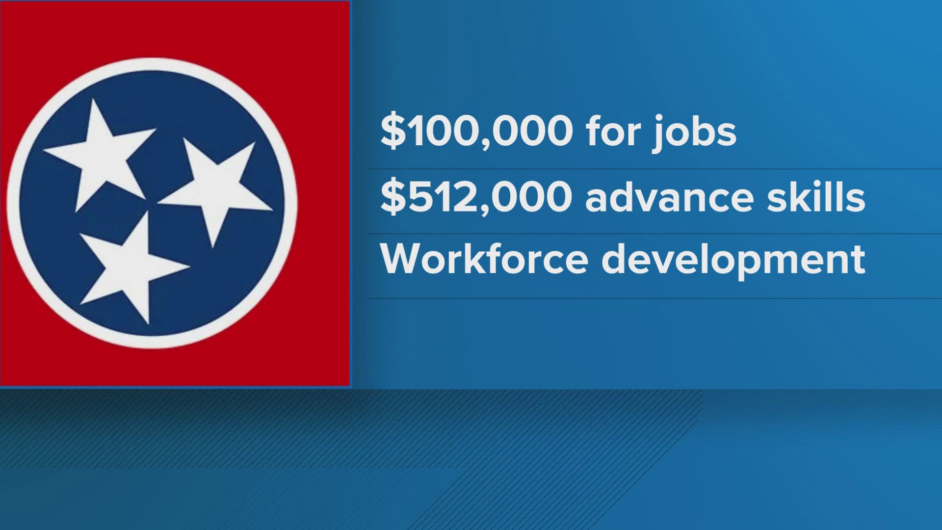 State Representative John Ragan said the money will expand broadband and enhance workforce development.