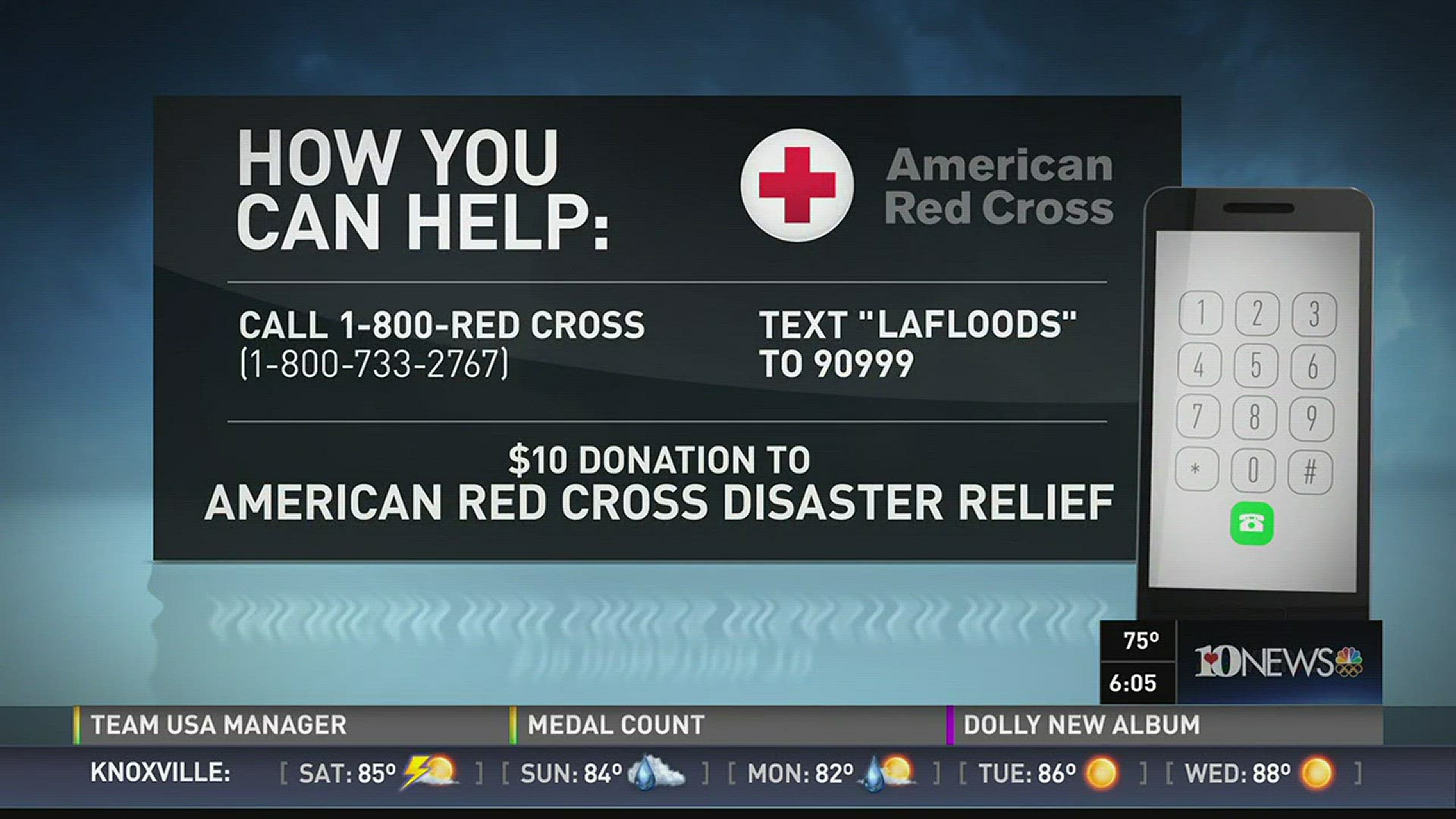 East Tennessee volunteers are opening their hearts and pockets for victims of the flood disaster in Louisiana. Here's how you can help.
