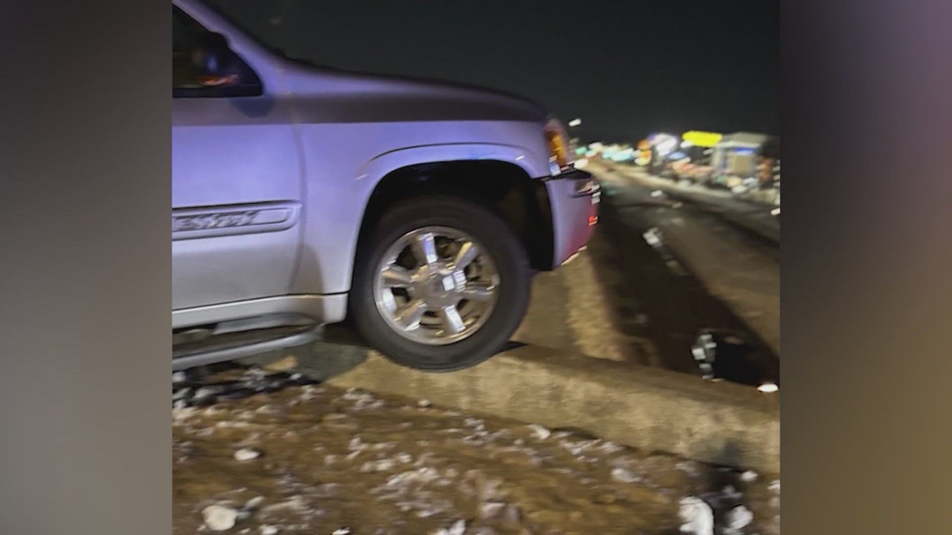 West Tennessee nurse's car dangled off a bridge after hitting black ice ...