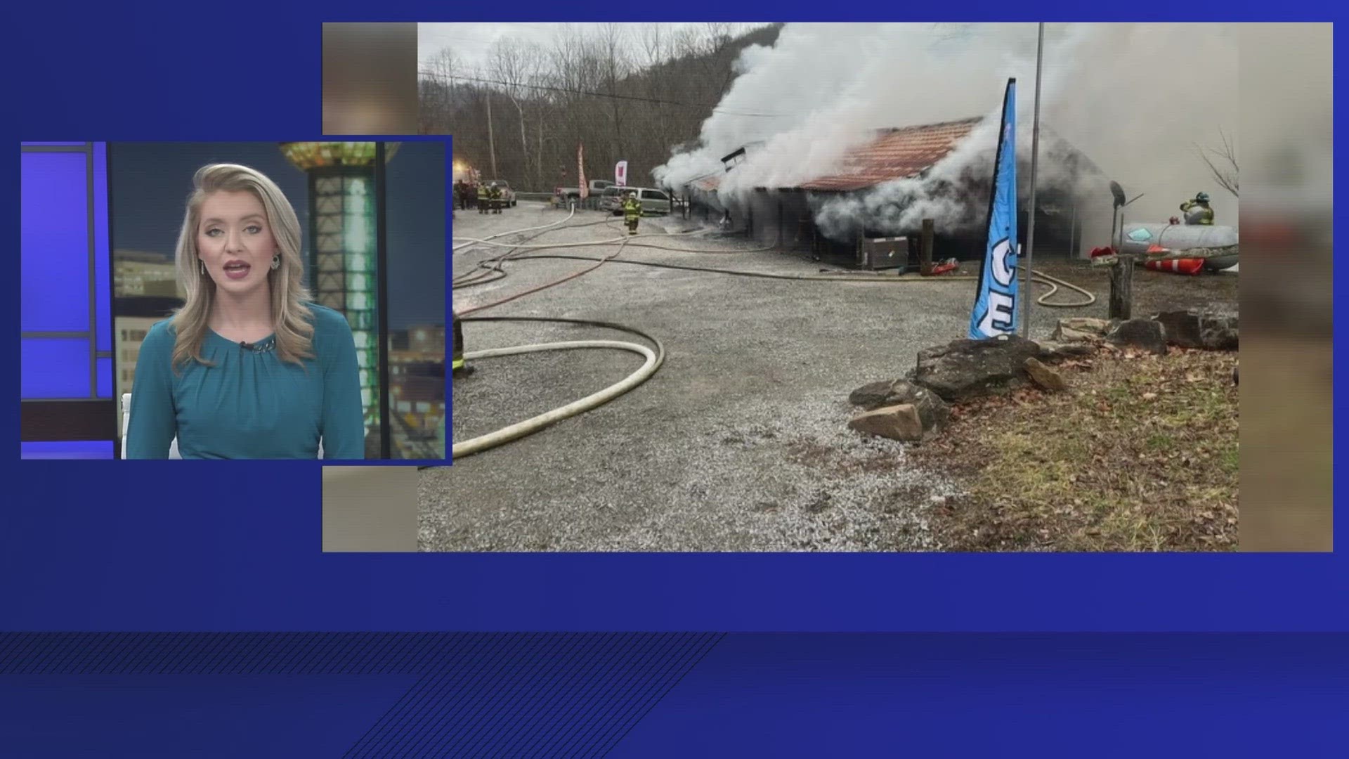 The Tennessee Bureau of Investigation said the fire happened Wednesday morning on Stinking Creek Road.