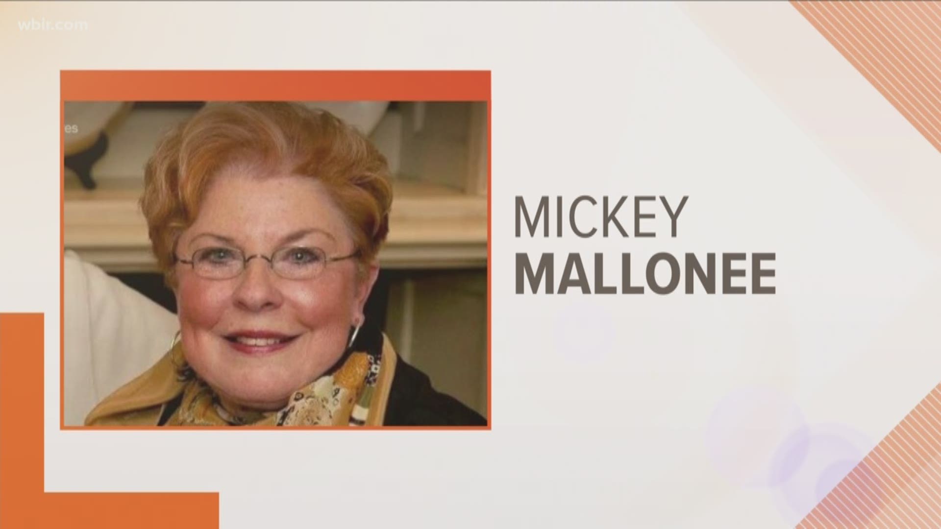 Friends are remembering former City of Knoxville events coordinator Mickey Mallonee today. Mallonee worked under several Knoxville mayors coordinating holiday celebrations.
