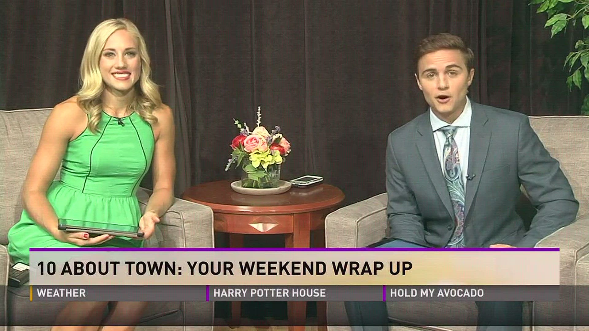 Leslie, Daniel and Rebecca cover all the fun events around town this weekend.
