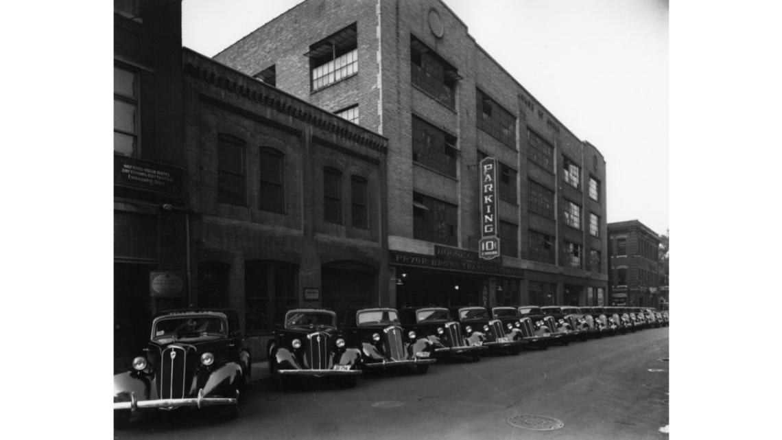 Photos Pryor Brown Garage through the years