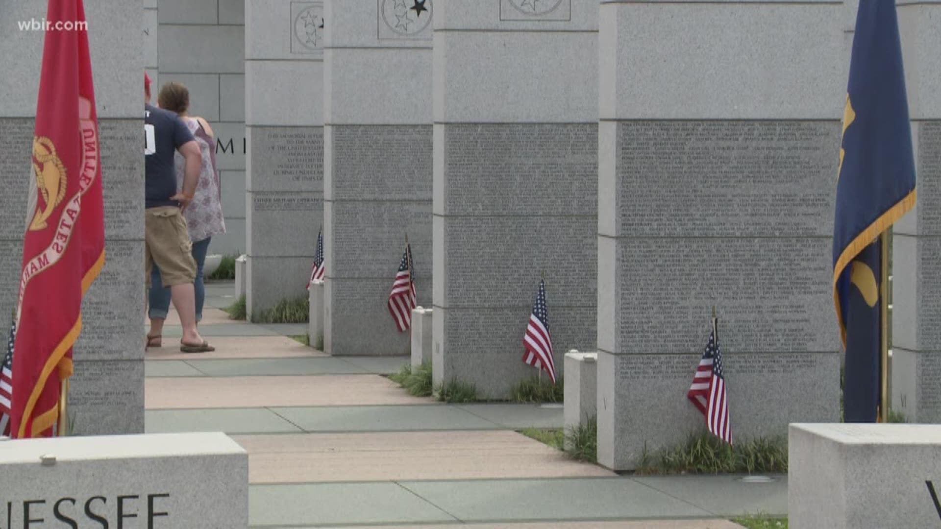 Nine names are being added to the East Tennessee Veterans Memorial. A ceremony is set for Monday.