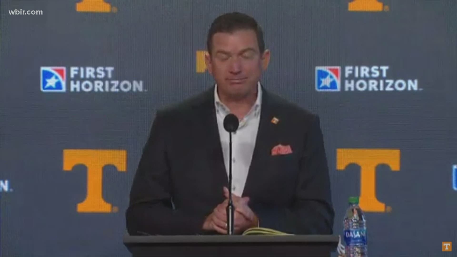 Danny White said he wanted to bring Tennessee to the top of college athletics, and that he would focus on improving the program's integrity.