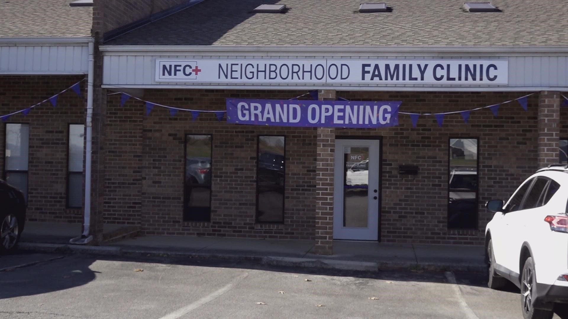 The Neighborhood Family Clinic offers a range of services at a lower published price.