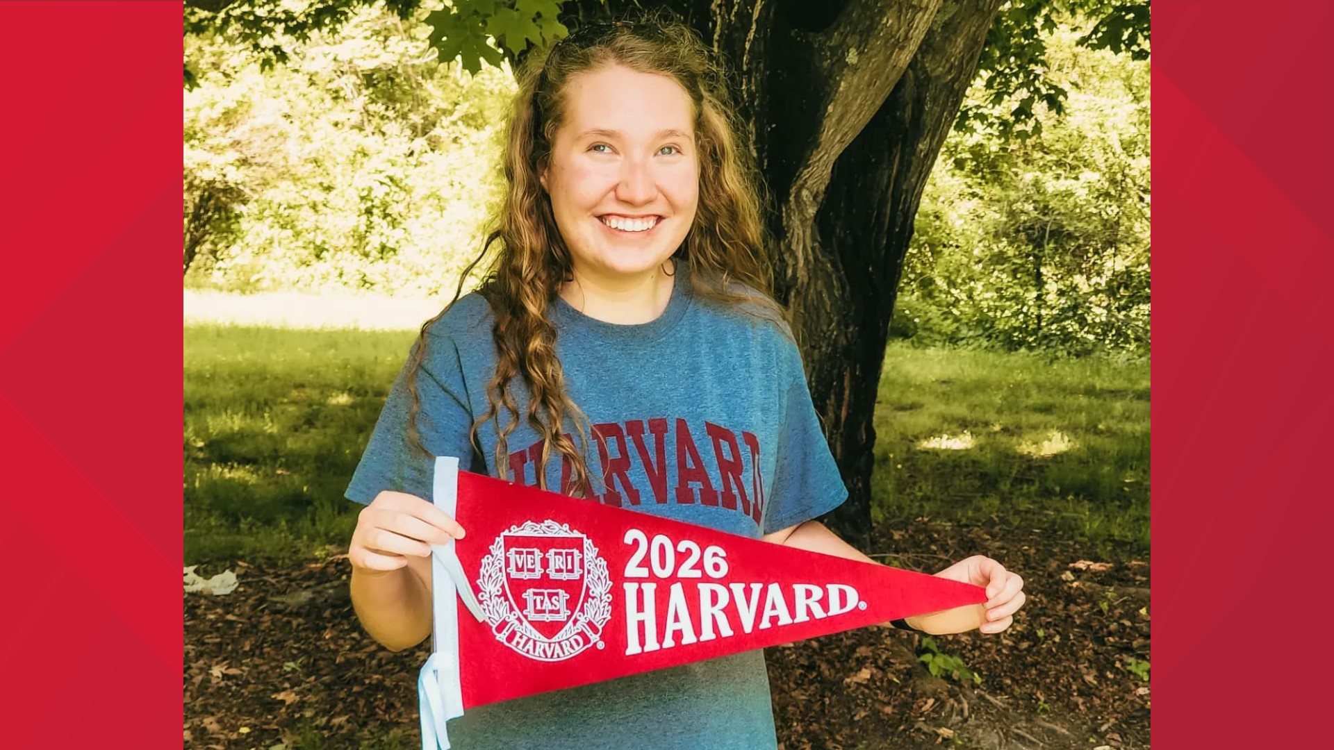 Campbell Rutherford was born with a genetic eye condition. Her interests and love of learning landed her in the Harvard Class of 2026.