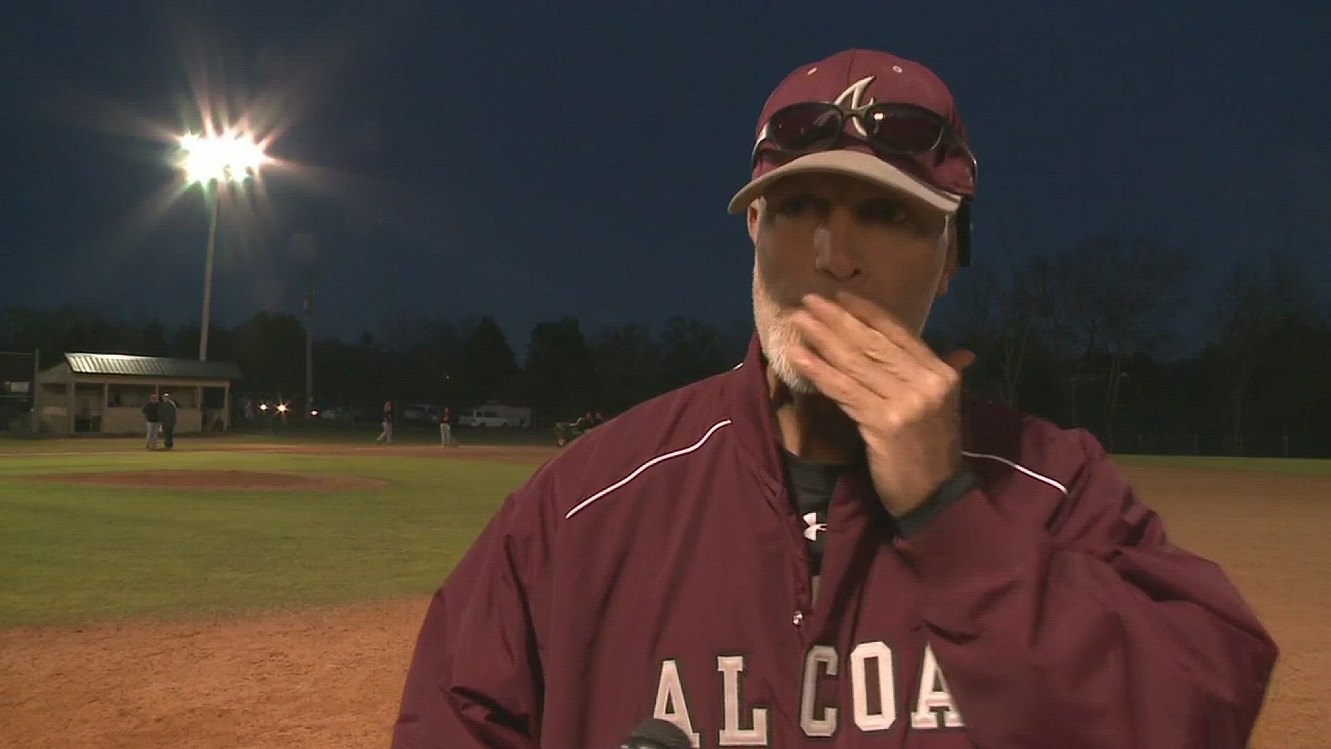 Alcoa's Steve Dunn talks about the Tornadoes' (8-3) big win over Greenback (13-2).