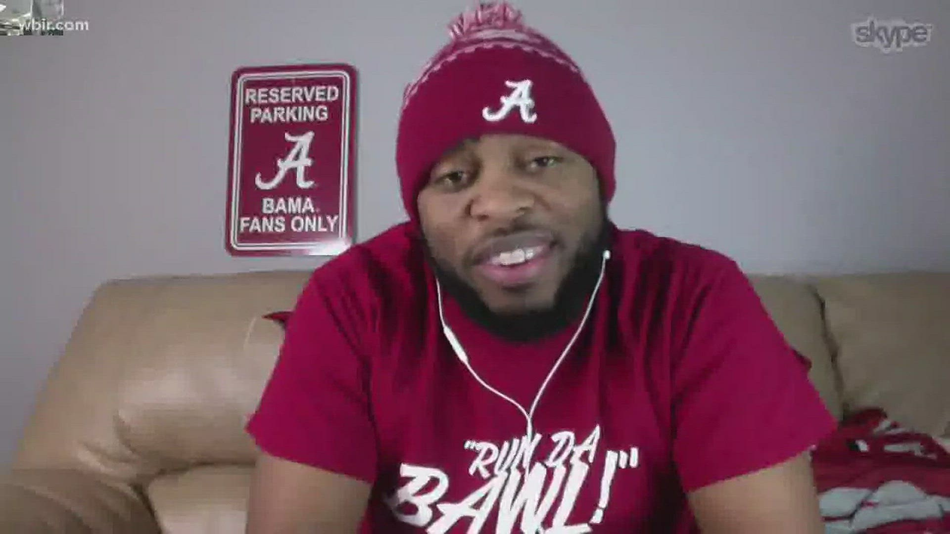 Jermaine "Funny Maine" Johnson, an Alabama fan who is posts comedic videos supporting the Crimson Tide, talks about losing Pruitt to Tennessee.
