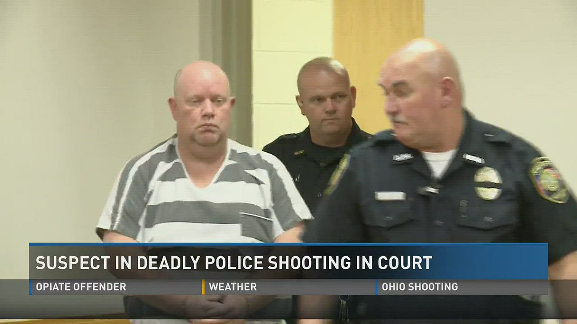 The man accused of ambushing and fatally shooting a Maryville police officer will be in court this afternoon where a judge is expected to determine whether there is probable cause to move the case forward.