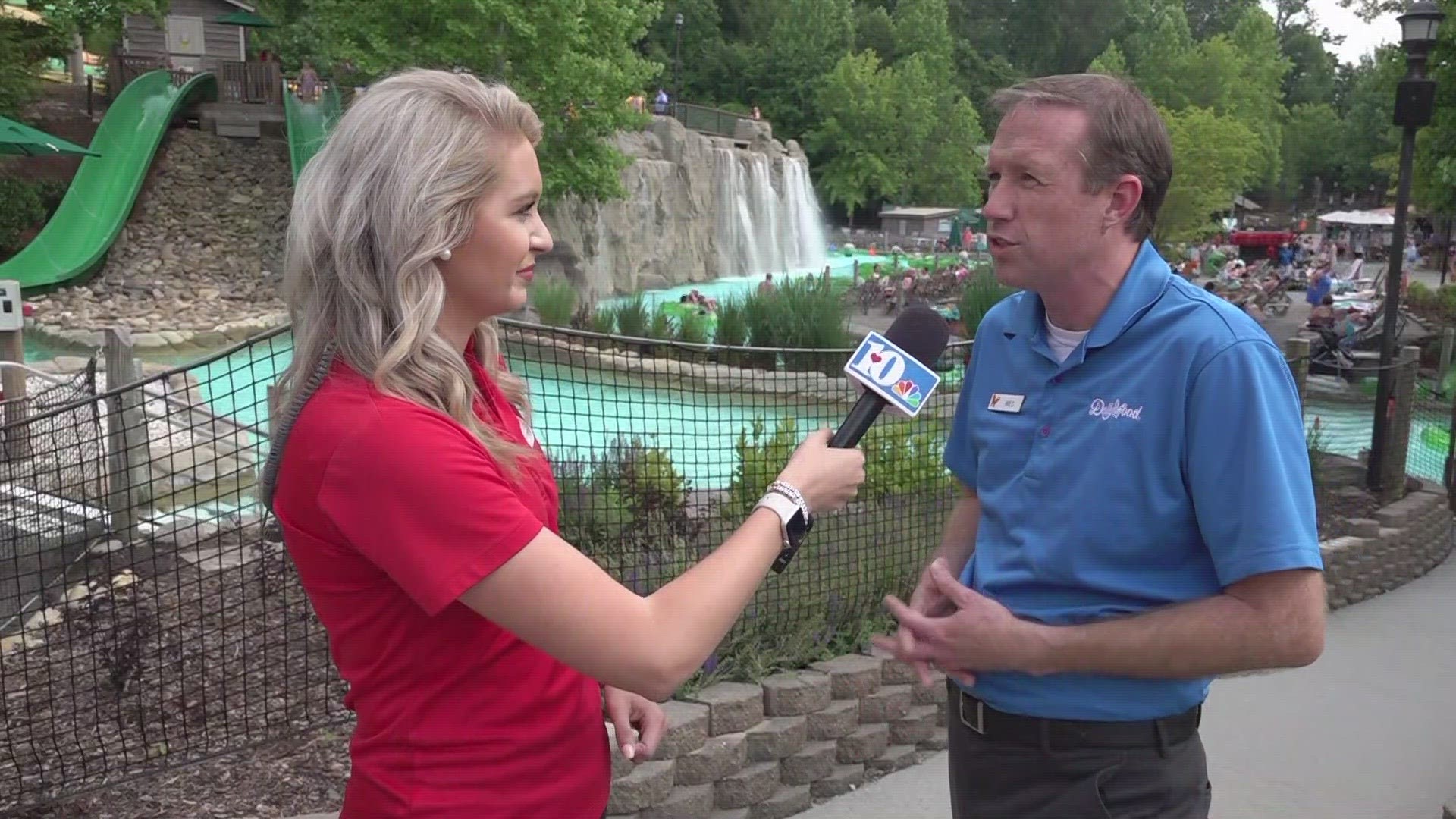 You can visit Dollywood's Splash Country for a $5 donation to Sevier County Food Ministries.