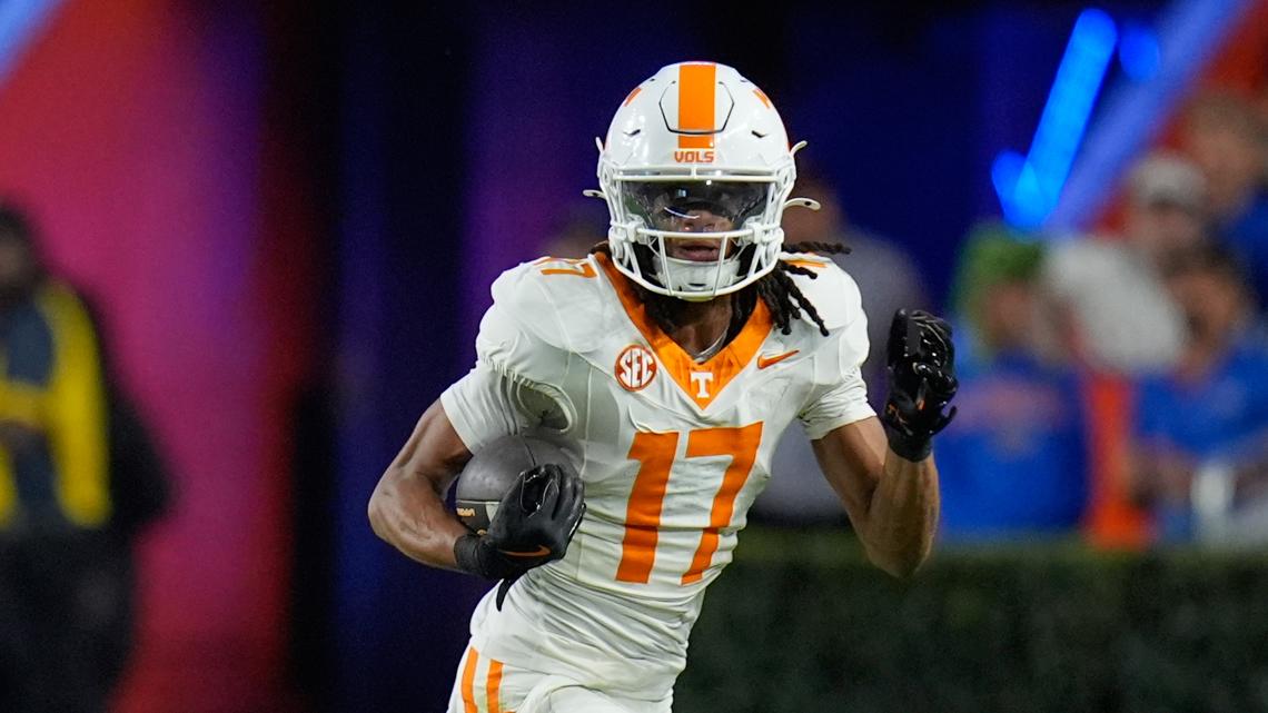 Tennessee wide receiver Chris Brazzel declares for NFL draft, will not play in Music City Bowl vs. Illinois