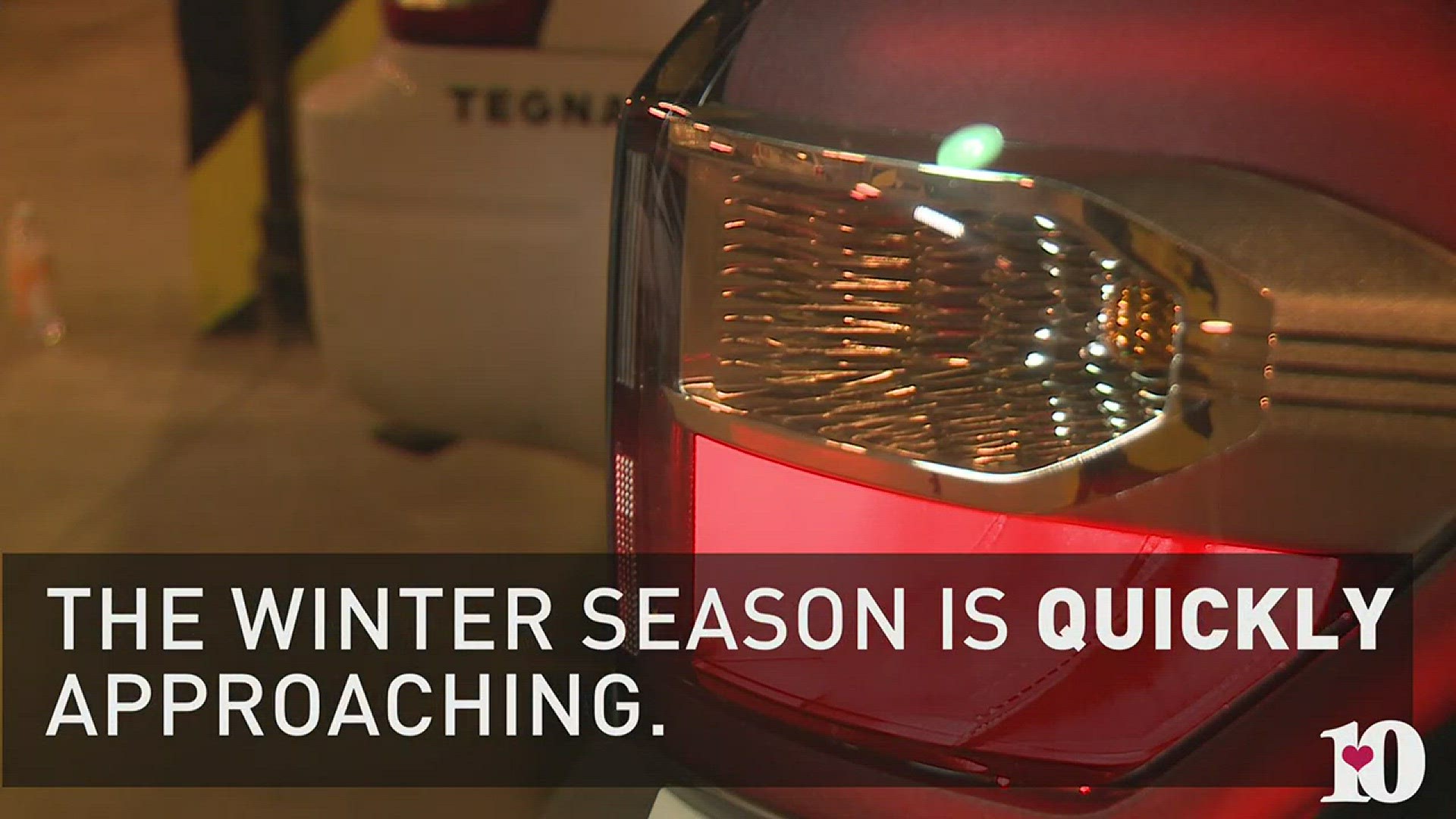 Becca shows you how to stay safe on the roads this winter.
