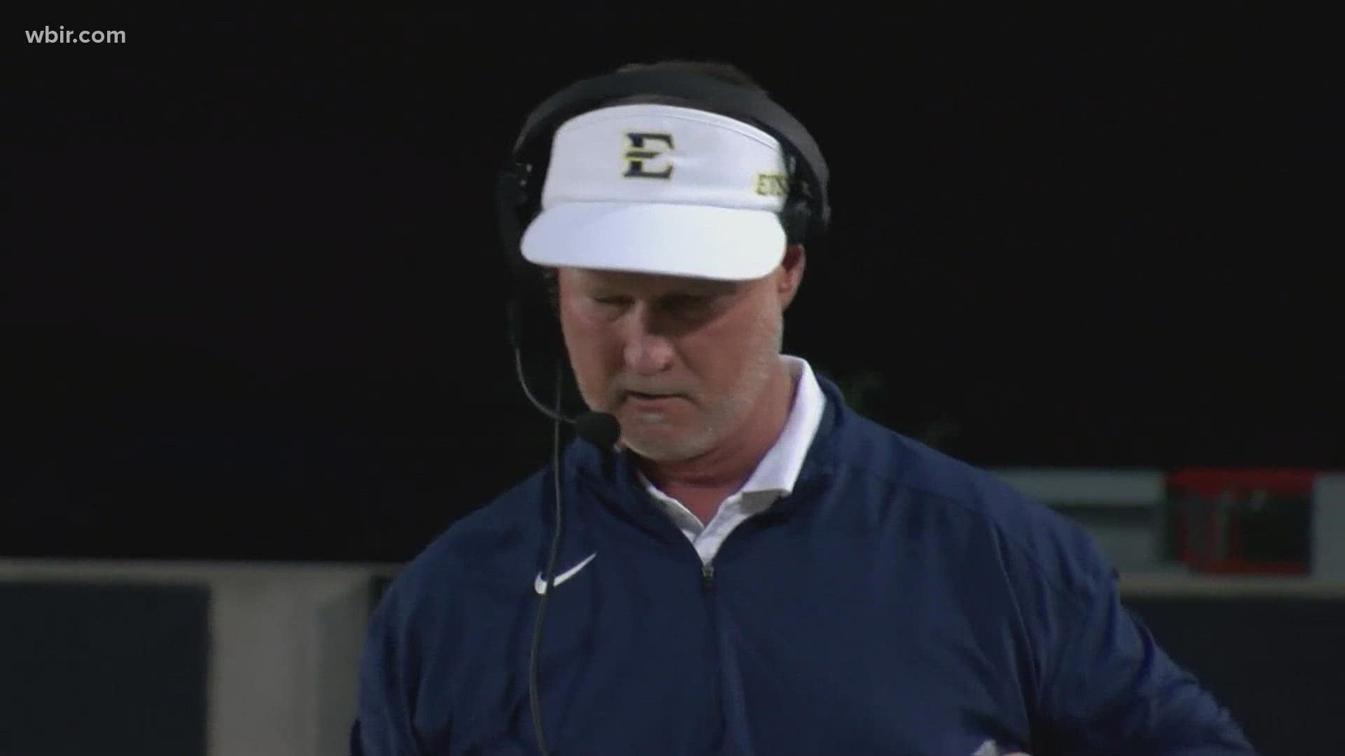 ETSU head football coach Randy Sanders announced he will retire this week. Sanders played quarterback at UT and was an assistant coach at UT from 1989 to 2005.