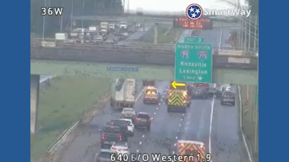 Wrecks reported on I-40 West, I-640 East in Knoxville | wbir.com
