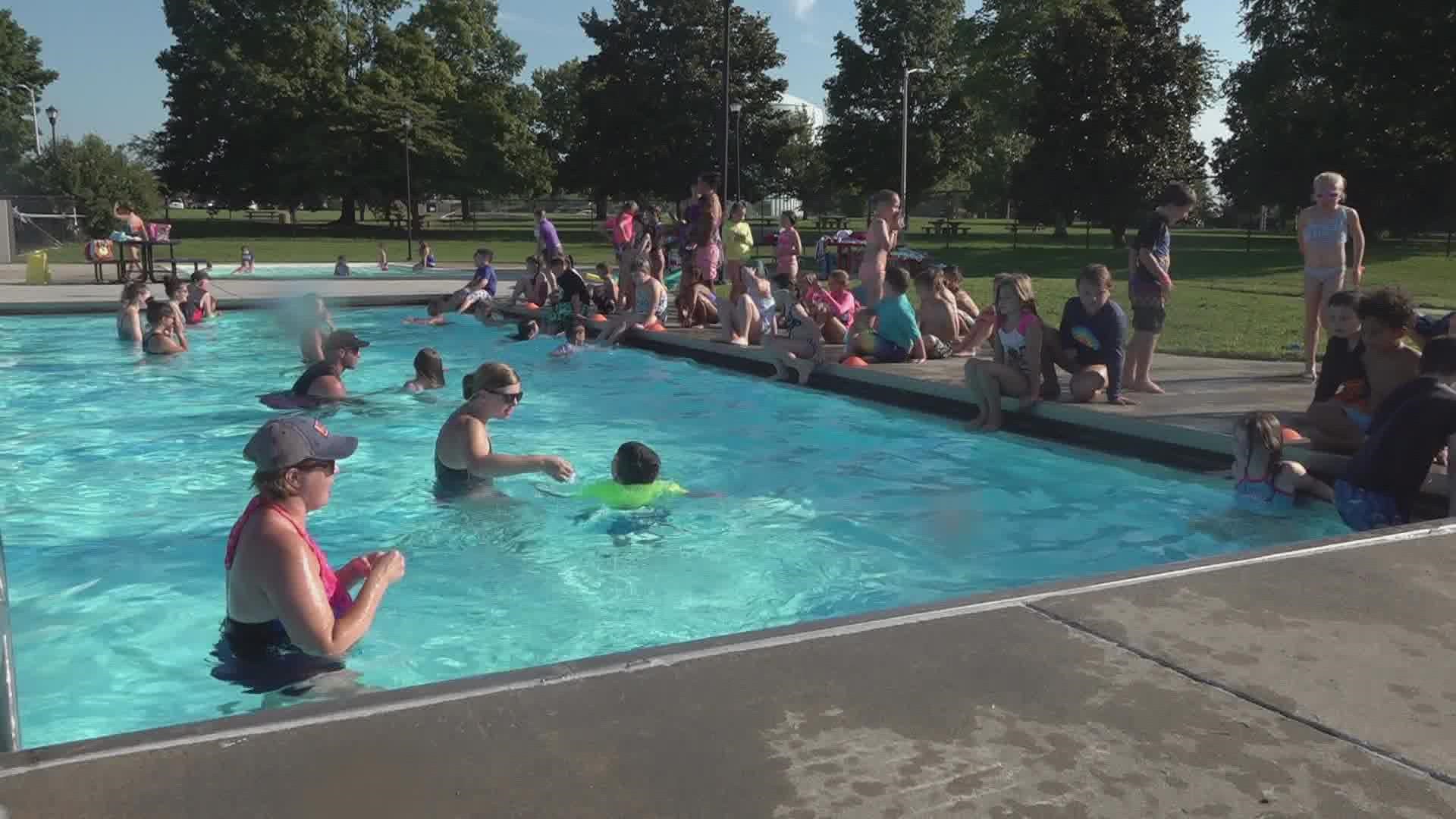 420 students participated in this year's swim week.