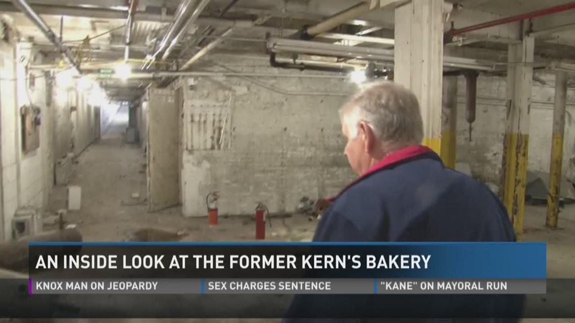 An inside look at the former Kern's Bakery