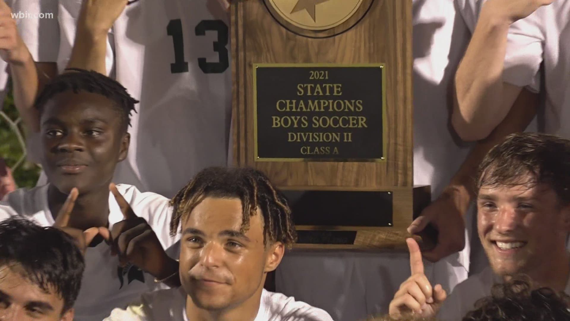 A shovel was seen next to the team's plaque after their coach said they needed to "bury their opponents."