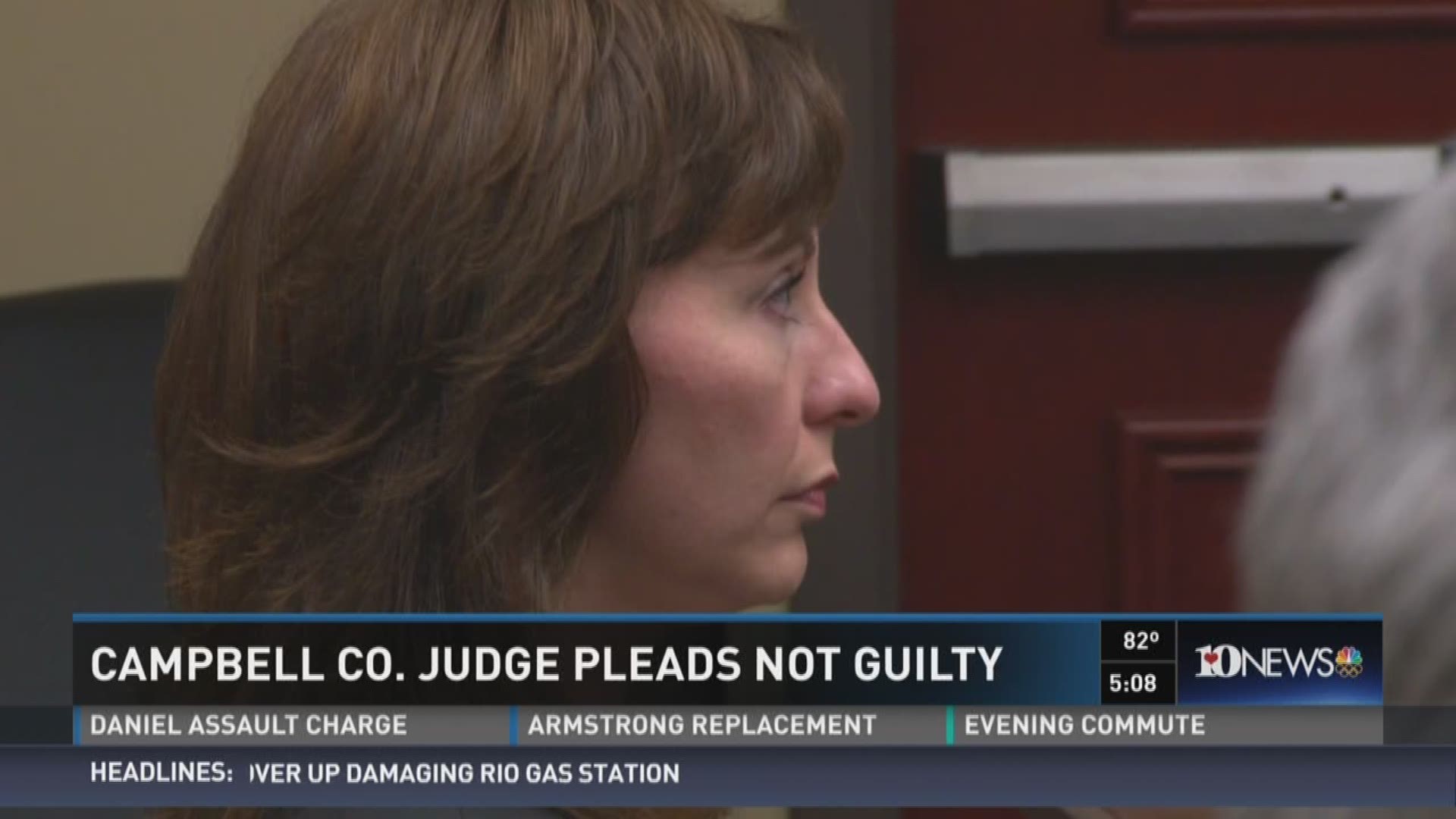 Amanda Sammons pleaded not guilty to four felony counts of official misconduct today. A local animal welfare group claims she made a mistake by not prosecuting a case of dog abuse