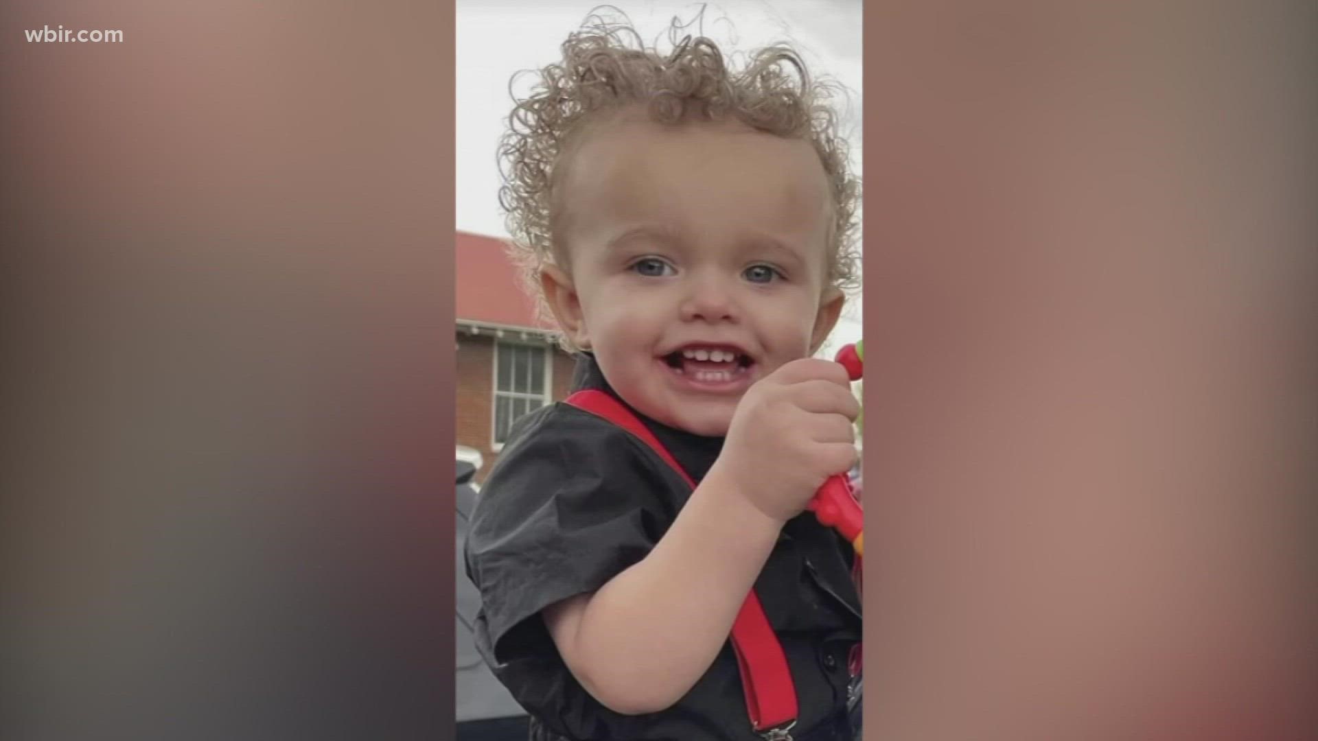 Chris Hixson's 2-year-old grandson was a victim of the floods.