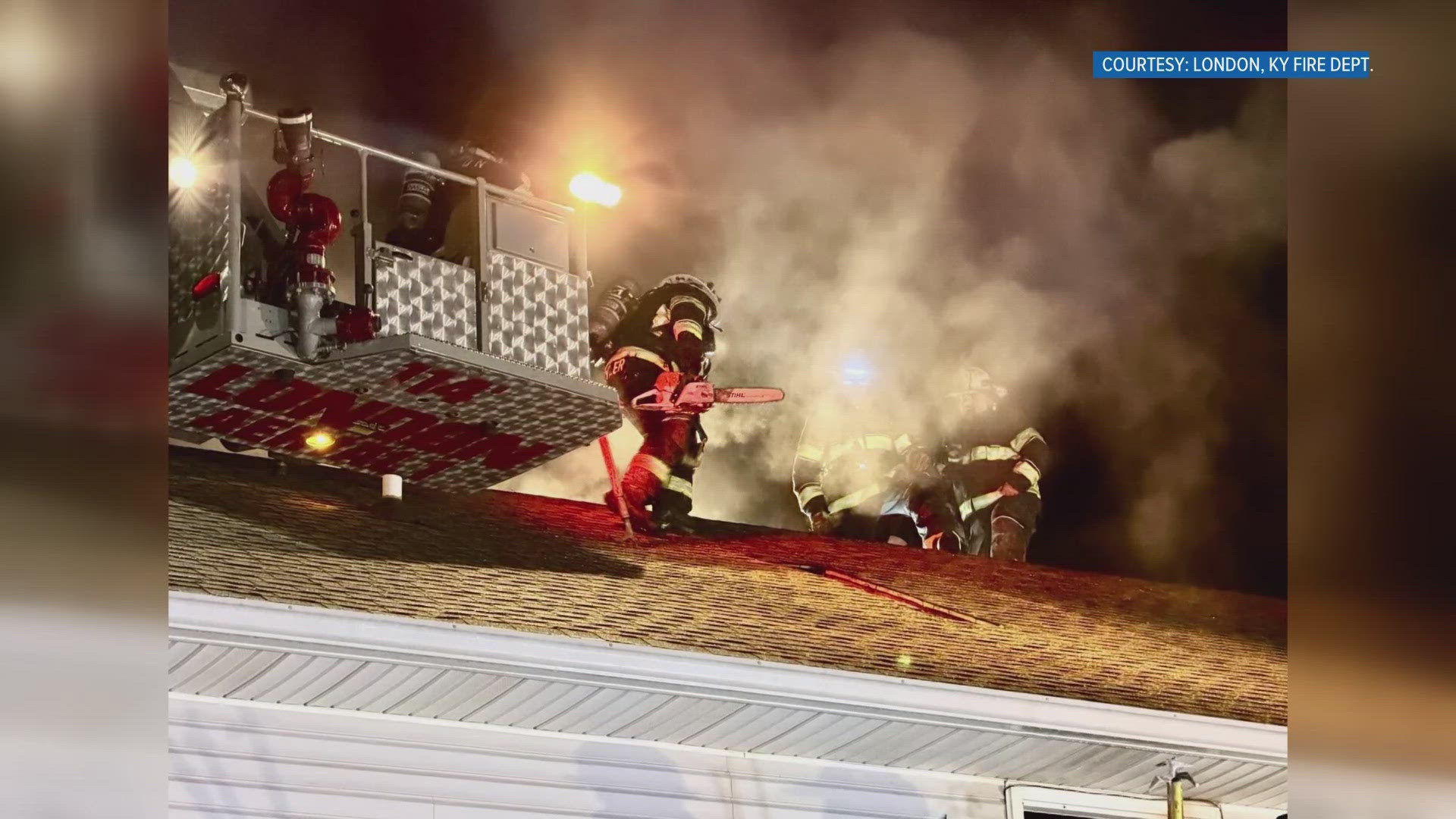 2 taken to hospital following apartment fire near in Laurel County ...