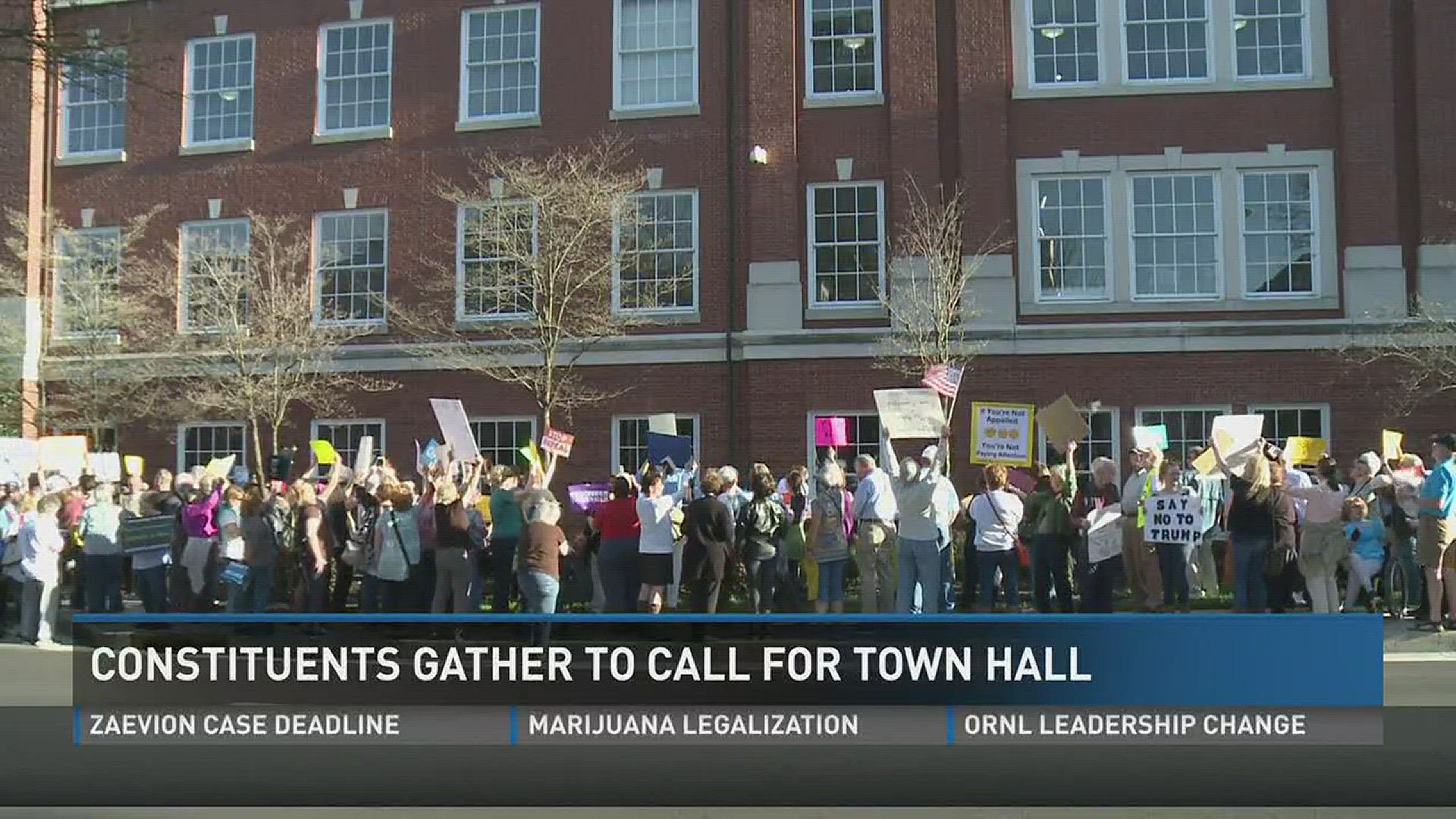 Feb. 24, 2017: East Tennesseans are continuing to call for Congressman Jimmy Duncan to hold a town hall with them.