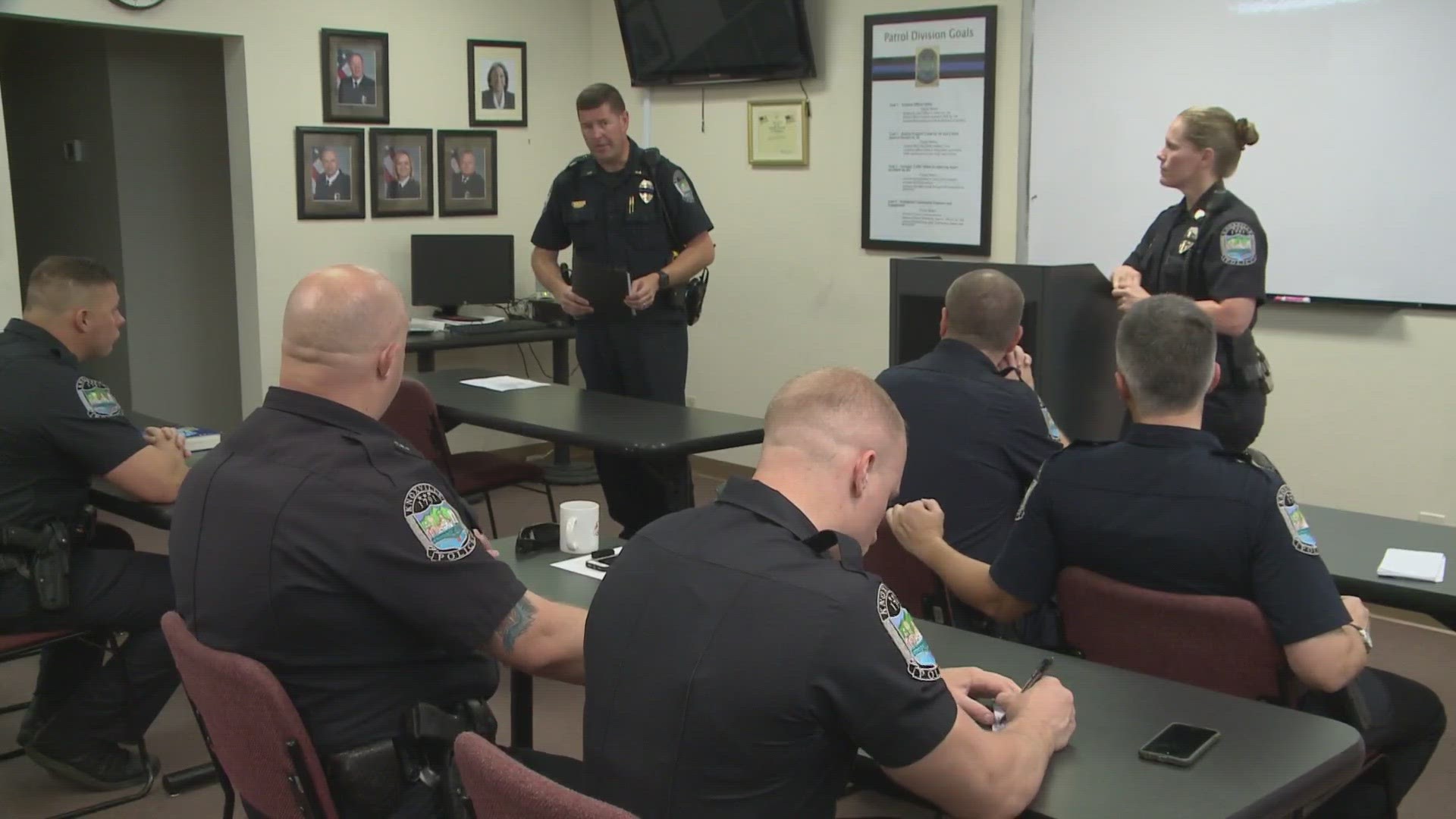 The Police Advisory and Review Committee is a group of citizens who meet with Knoxville Police to discuss the department's policies and discipline processes.