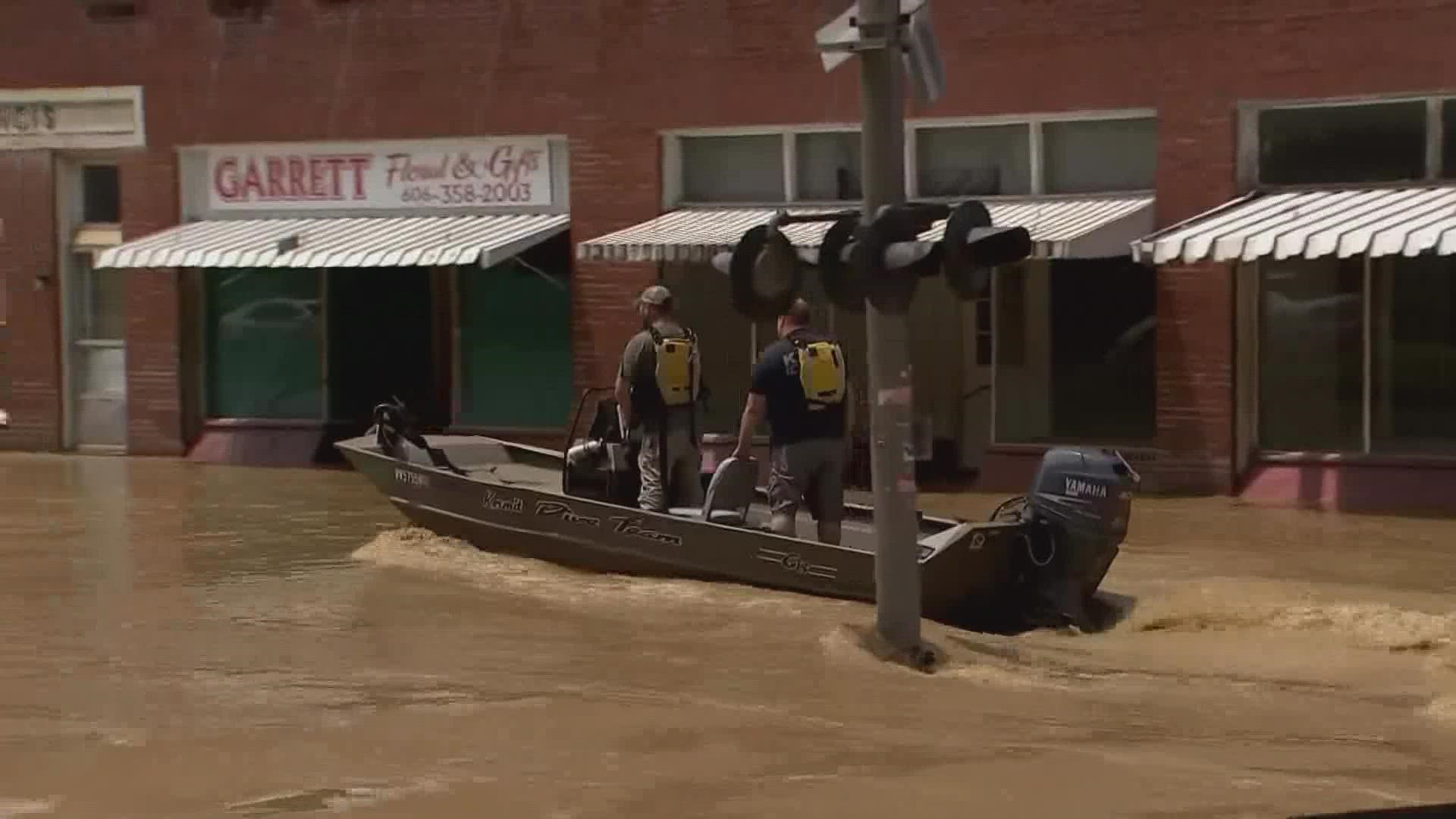 Climate scientists say that recent extreme weather conditions, like the Eastern Kentucky flooding and the wildfire in California, are a clear sign of climate change.